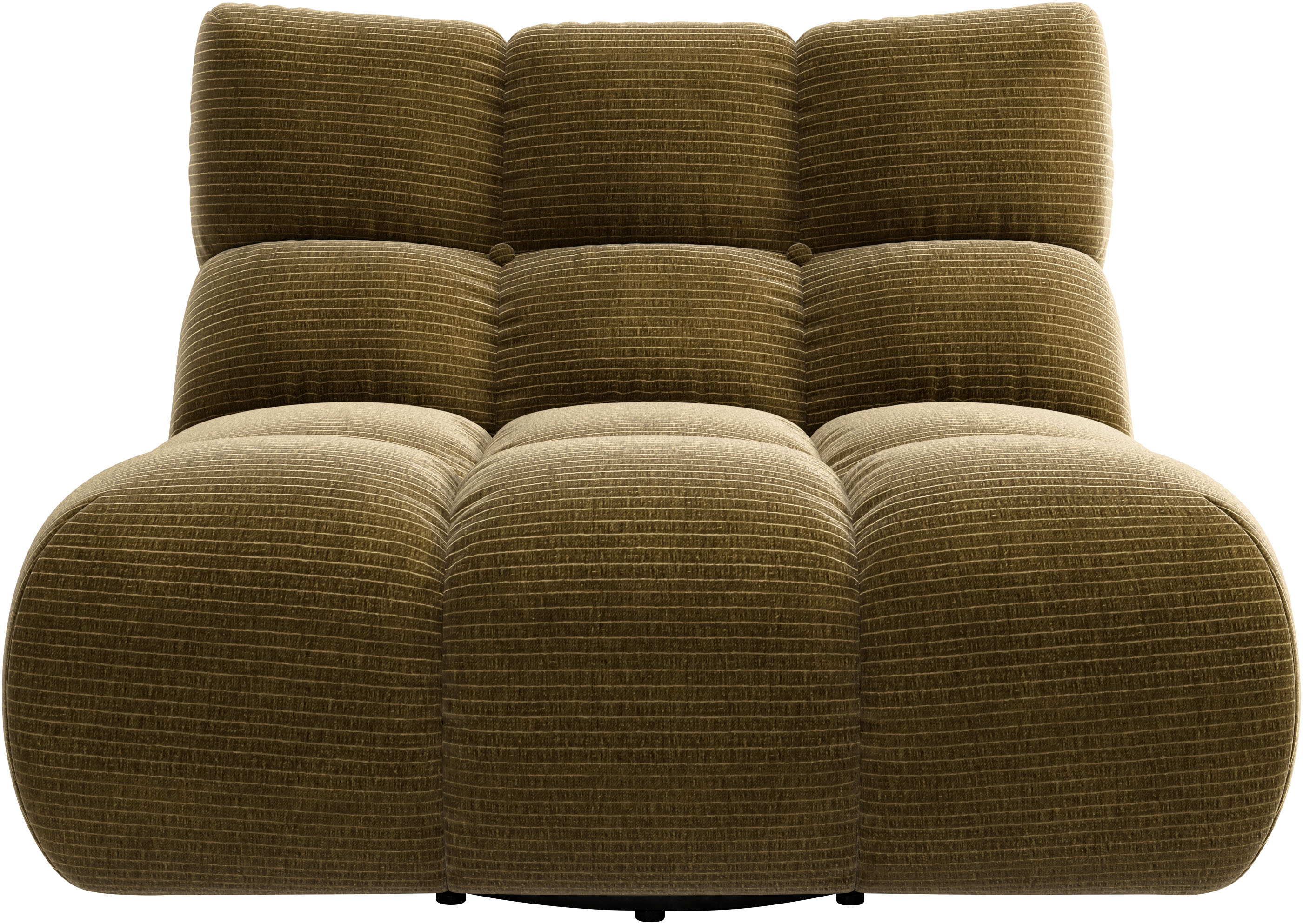 Home affaire 1,5-Sitzer "Cozy Bubble, 360 drehbarer Sessel, Breite 107 cm" mit eleganter Steppung, Rundumbezug & weicher Polsterung