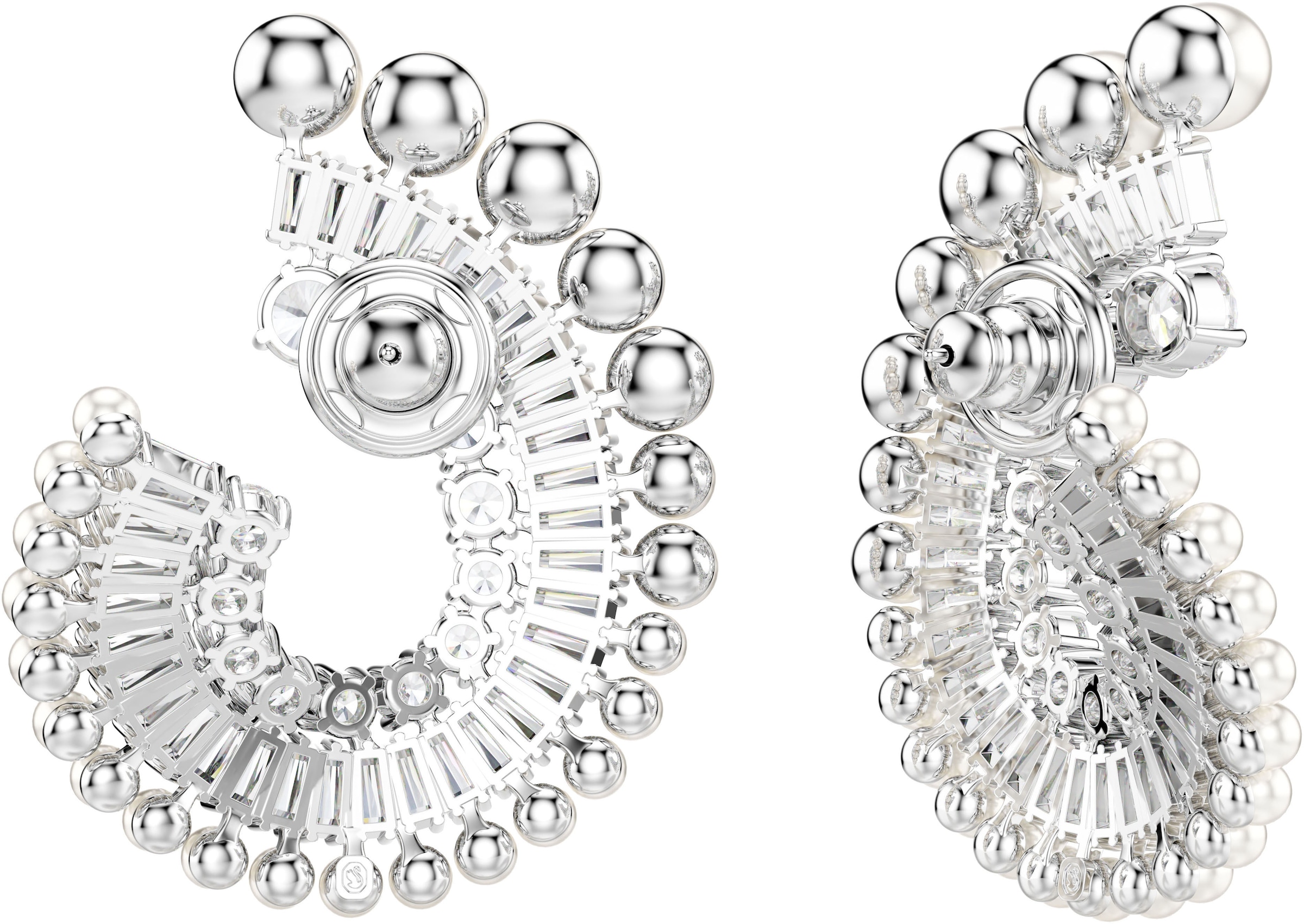 Swarovski Paar Ohrstecker »Schmuck Geschenk Ariana Grande Drop-Ohrhänger, 5720869«, mit Swarovski® Kristall - mit Swarovski® Perle