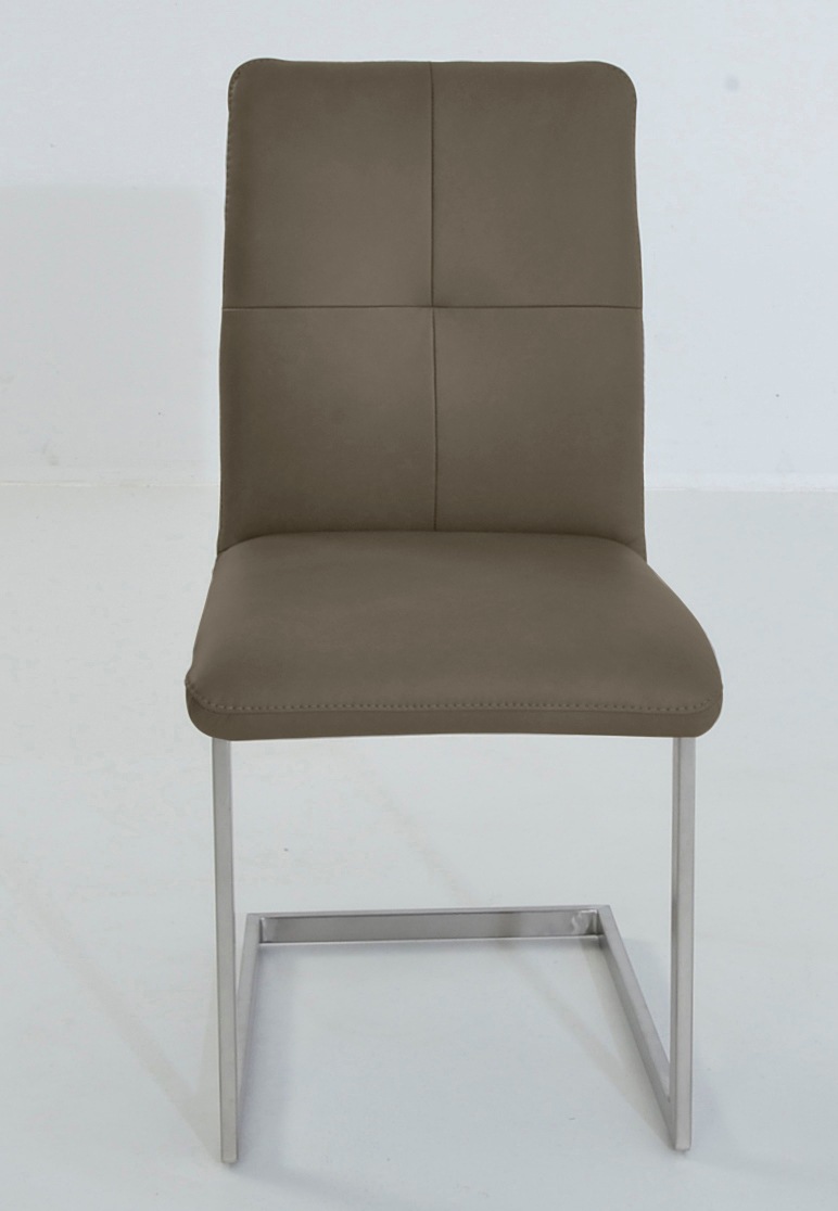 K+W Komfort & Wohnen Freischwinger "6511", Leder CLOUD, Freischwinger mit H günstig online kaufen