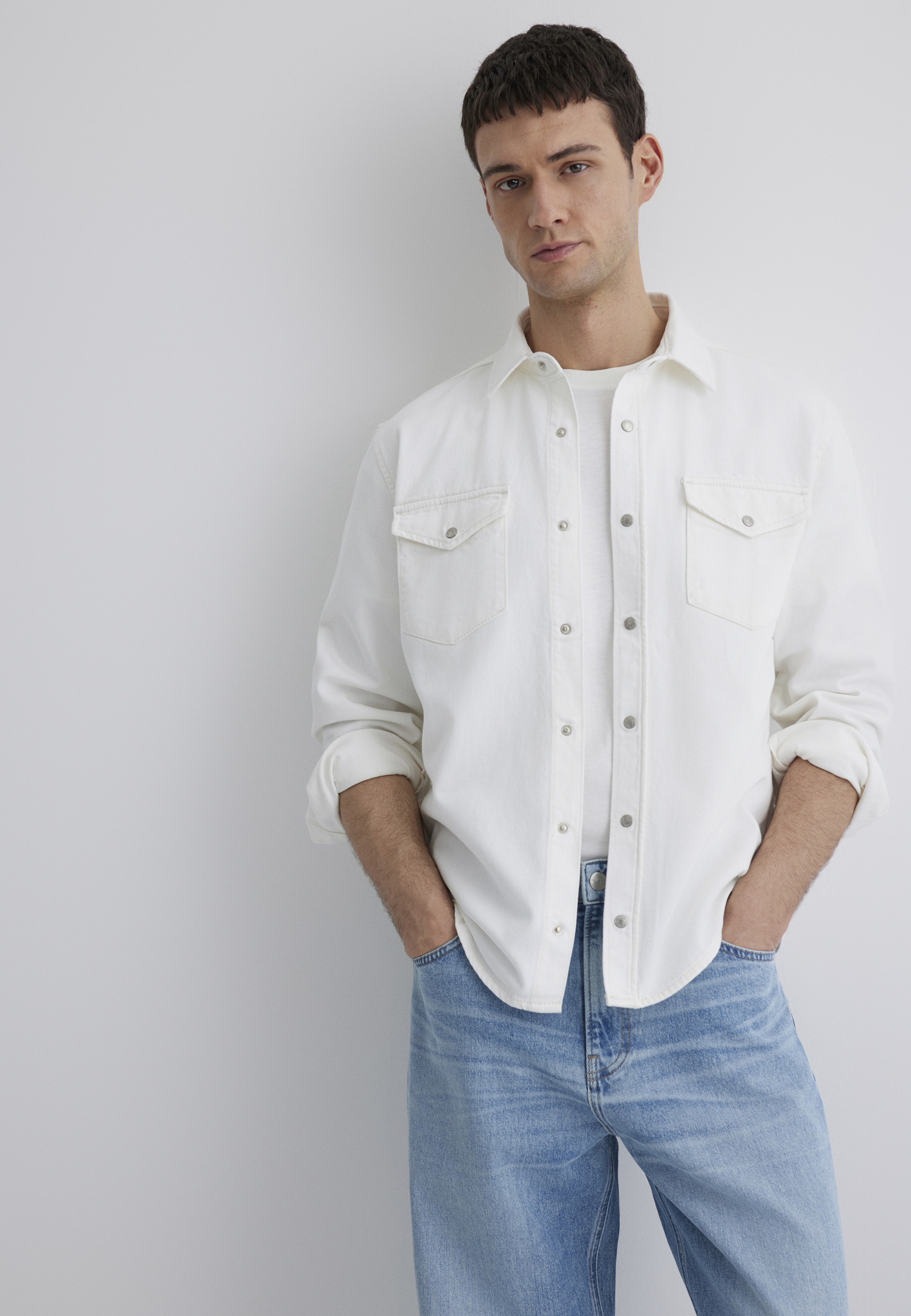Thumbnail - Mavi Jeanshemd "TED" Classic Denim Shirt