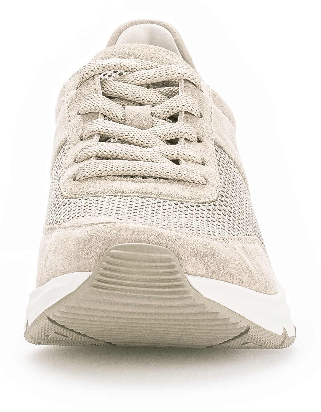 Gabor Rollingsoft Keilsneaker, Freizeitschuh, Halbschuh, Schnürschuh, Logoschriftzug an der Ferse