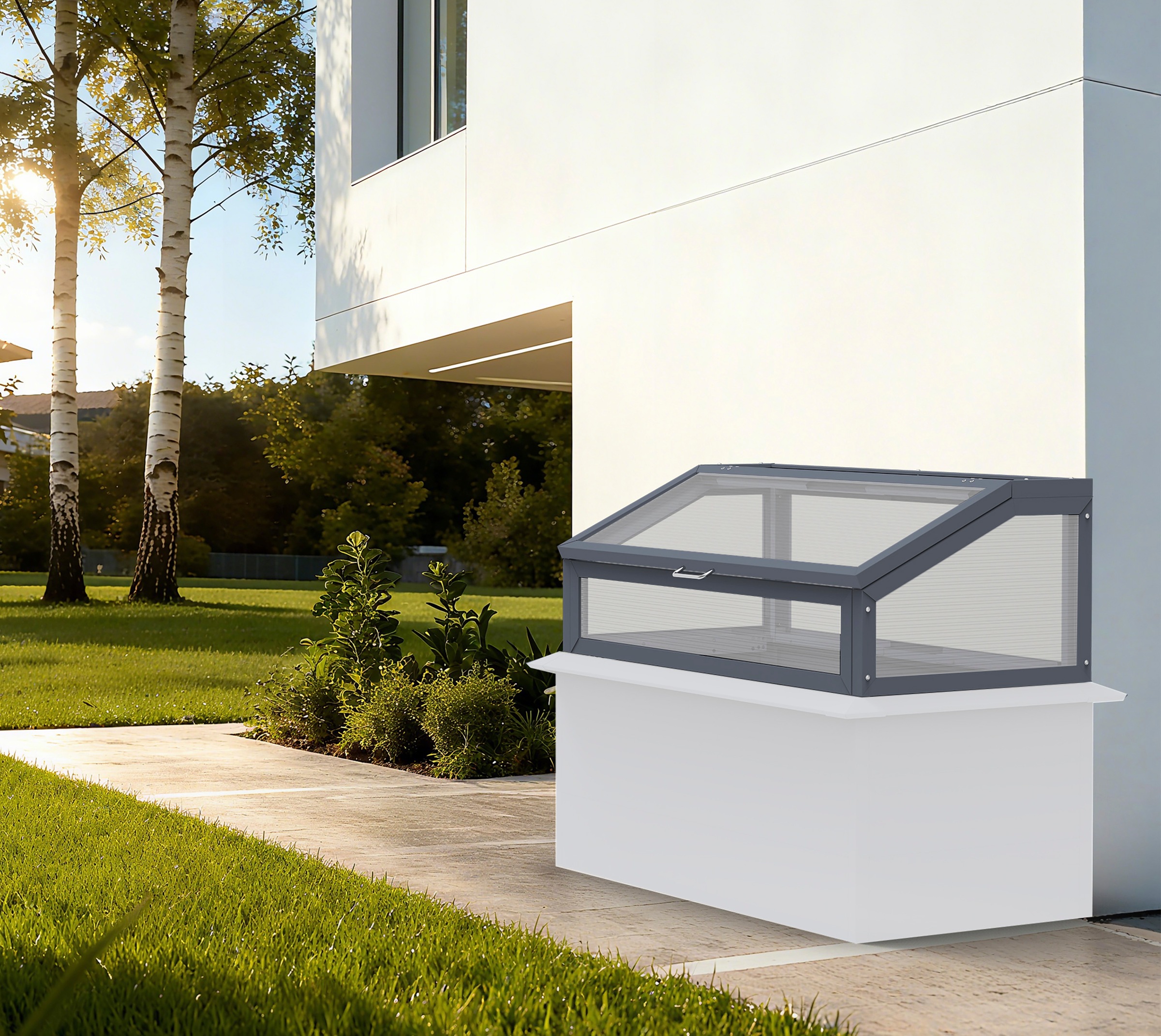 WESTMANN Frühbeetaufsatz »Tega« BxTxH: 100x50x36 cm