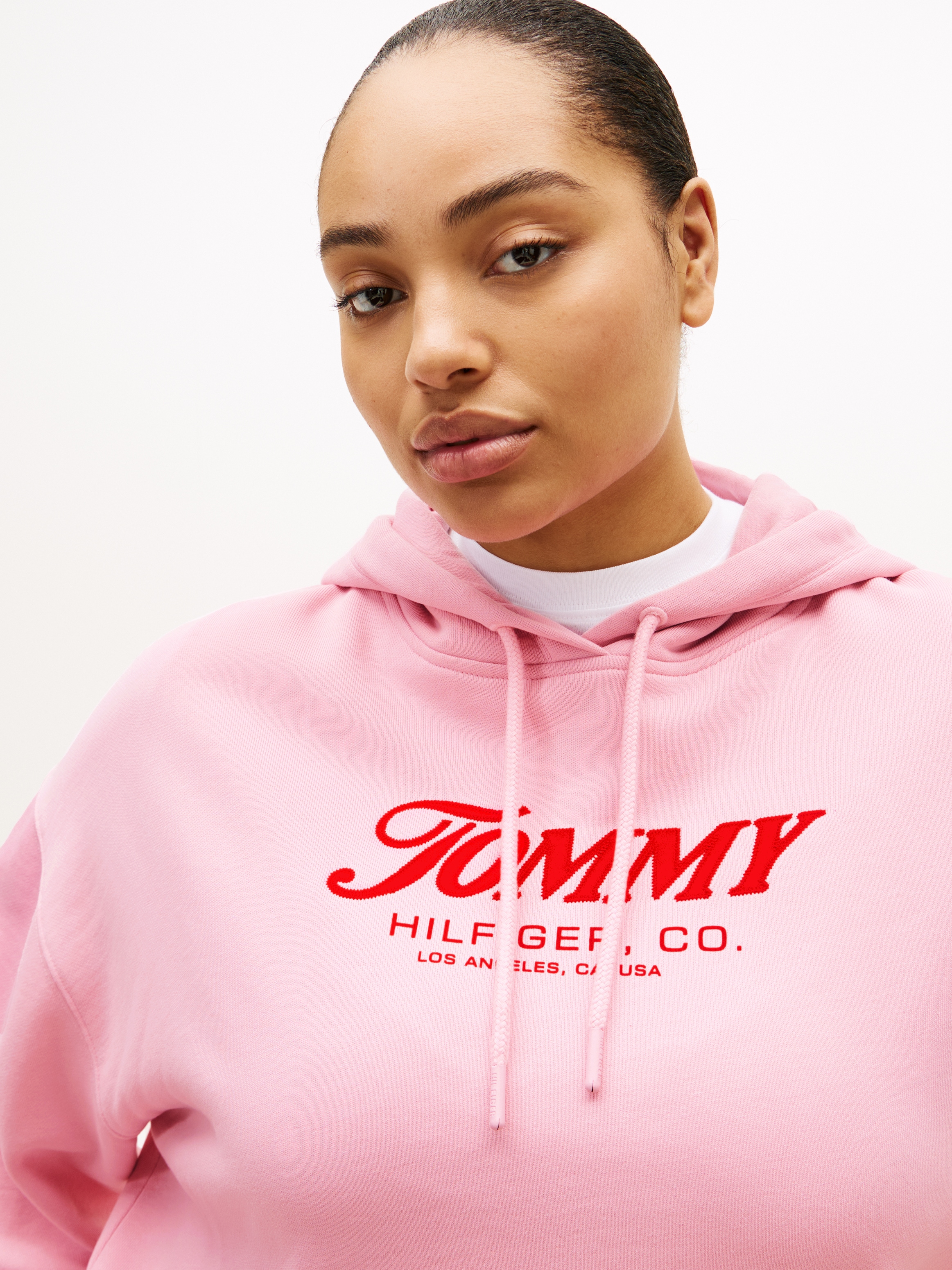 Tommy Hilfiger Curve Hoodie "CRV FUN GRAPHIC MDRN HOODIE", in großen Größen günstig online kaufen