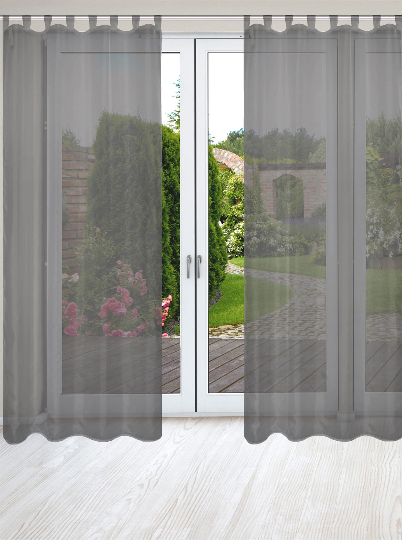 heine home Gardine Schlaufen 1 Stk. tlg. günstig online kaufen