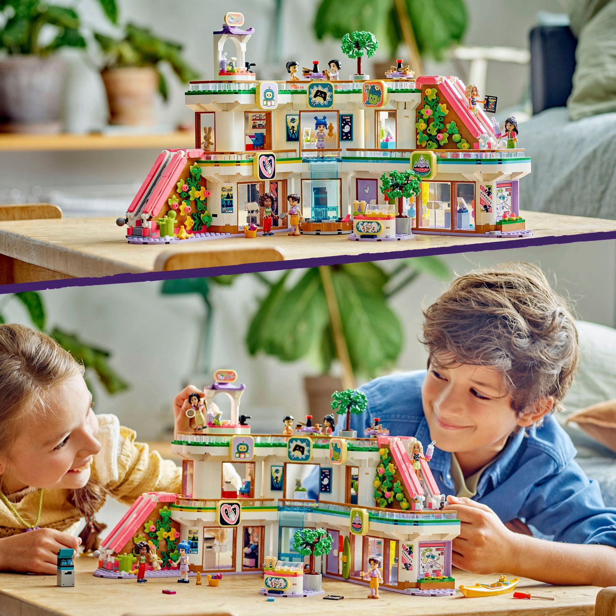 LEGO® Konstruktionsspielsteine »Heartlake City Kaufhaus (42604), LEGO Friends«, (1237 St.), Made in Europe