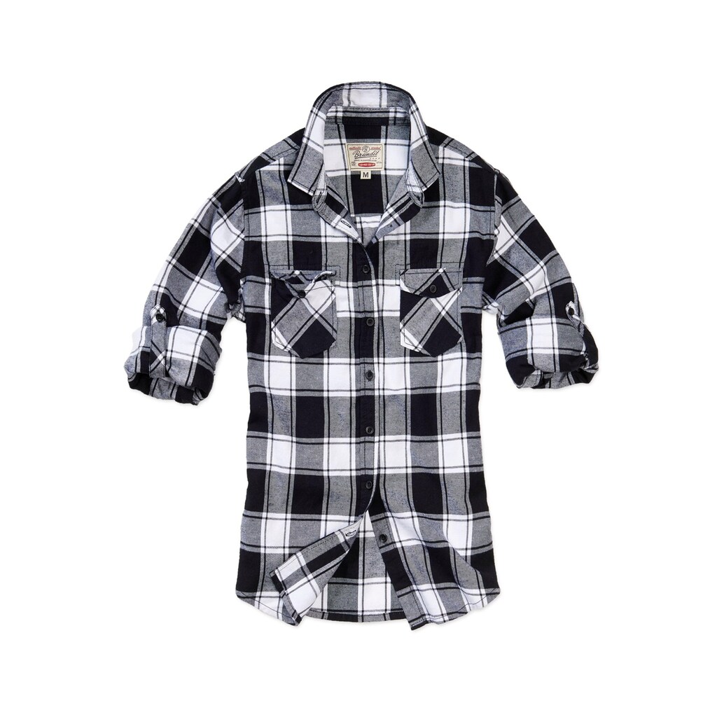 Brandit Langarmhemd »Brandit Damen Amy Flanell Shirt GIRLS«, (1 tlg.)