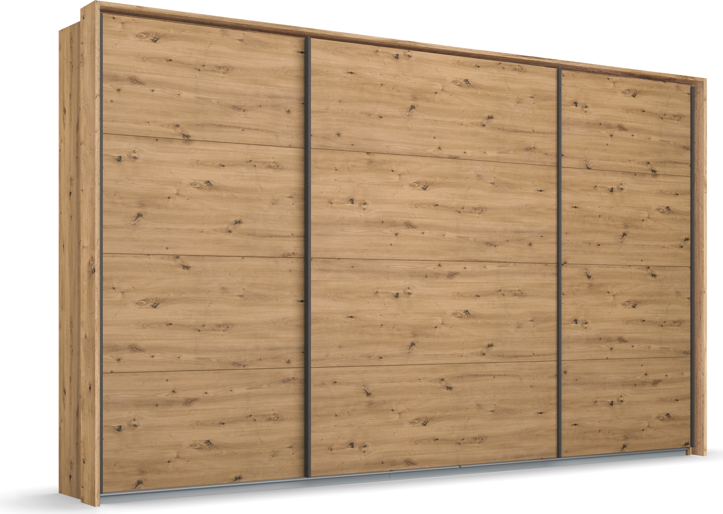 OTTO home Kleiderschrank "Mehrzweckschrank Aktenschrank Möbel Mietswohnung Schlafzimmer OTELI" Breiten 211/278/323/368 cm Höhen 214/233 cm, inkl. Passepartout optional mit Beleuchtung MADE IN GERMANY