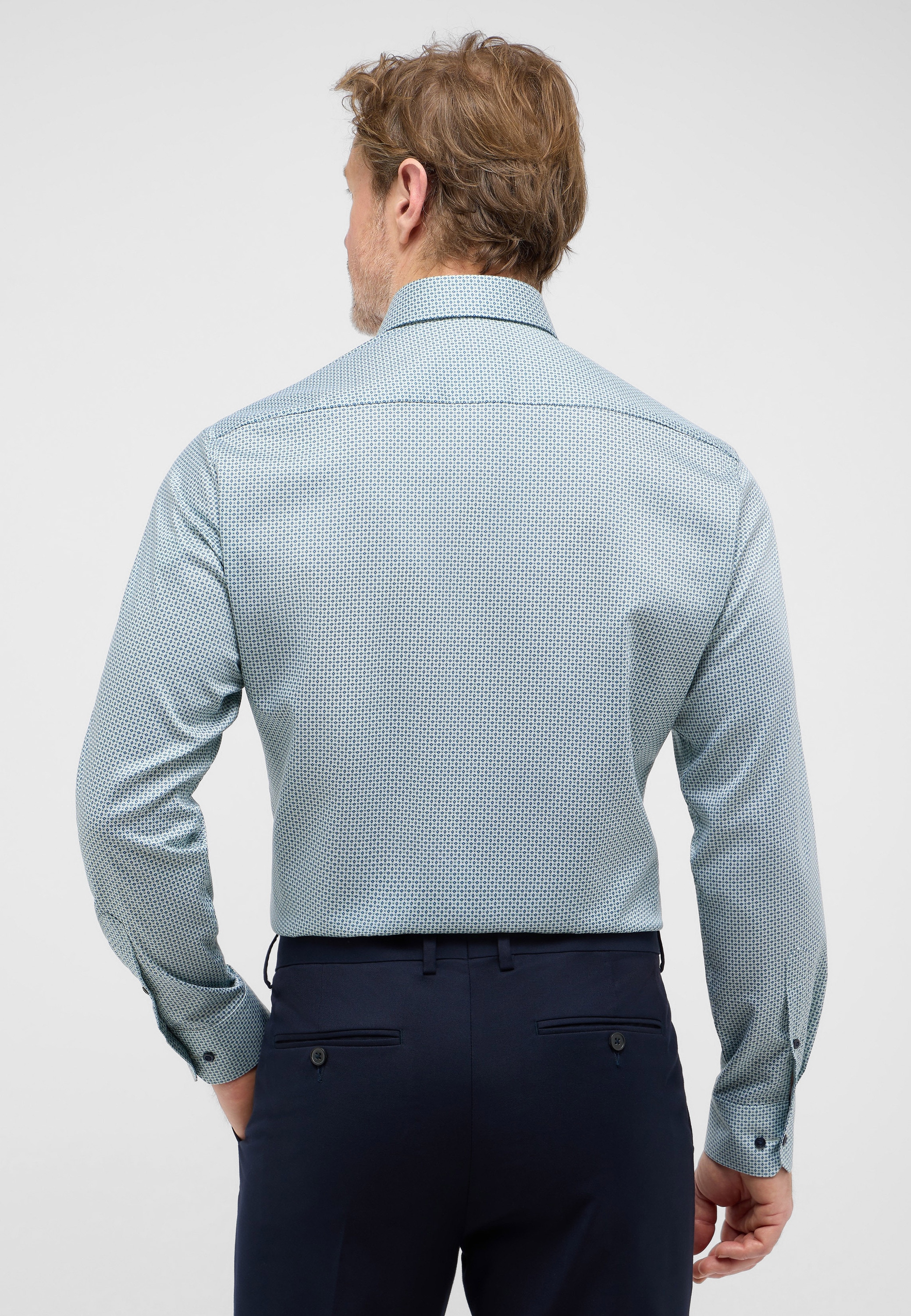 Eterna Langarmhemd »MODERN FIT«, NON IRON (bügelfrei)