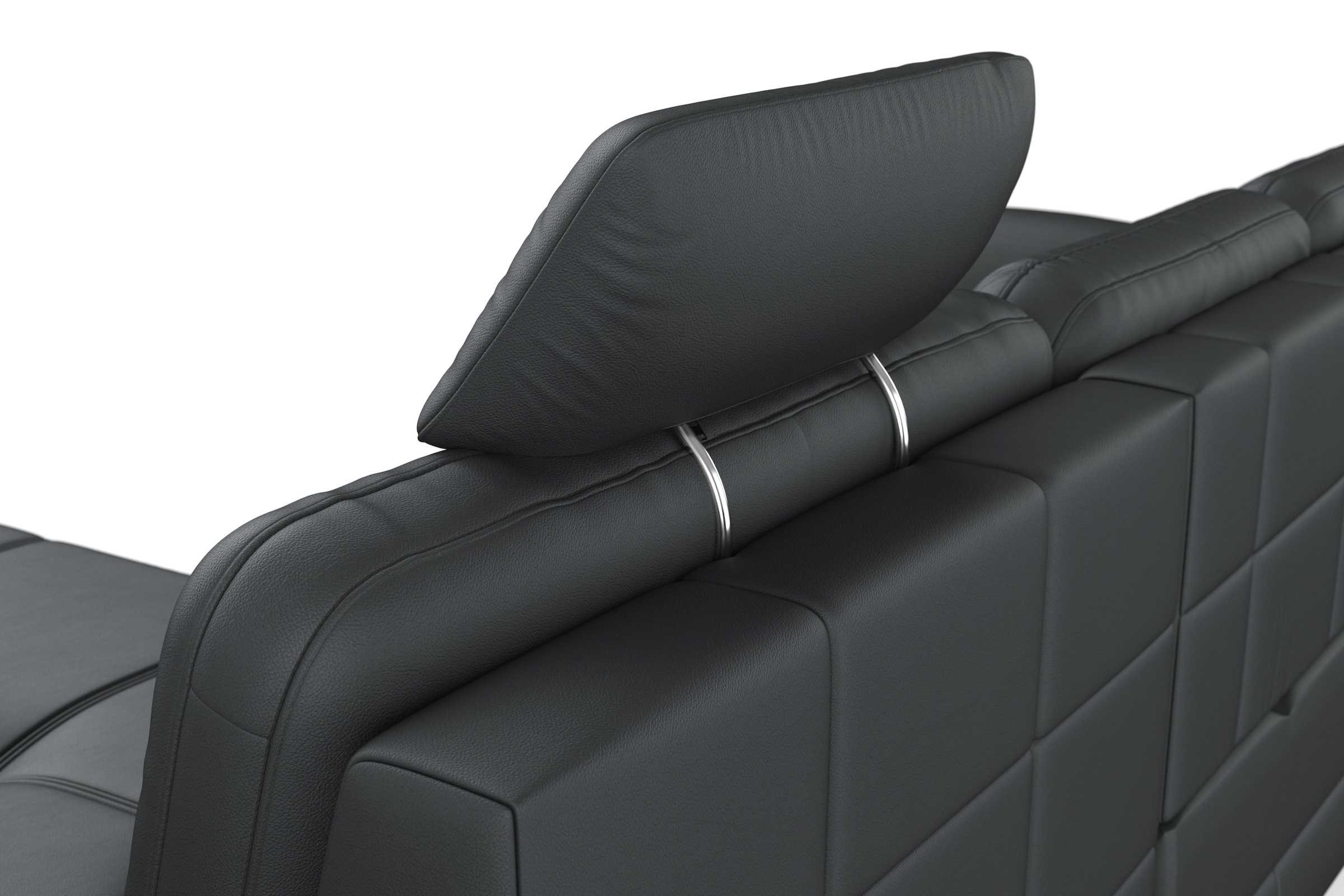 sit&more Ecksofa »Bendigo L-Form«, inklusive Sitztiefenverstellung, Bodenfreiheit 12 cm, in 2 Fußfarben