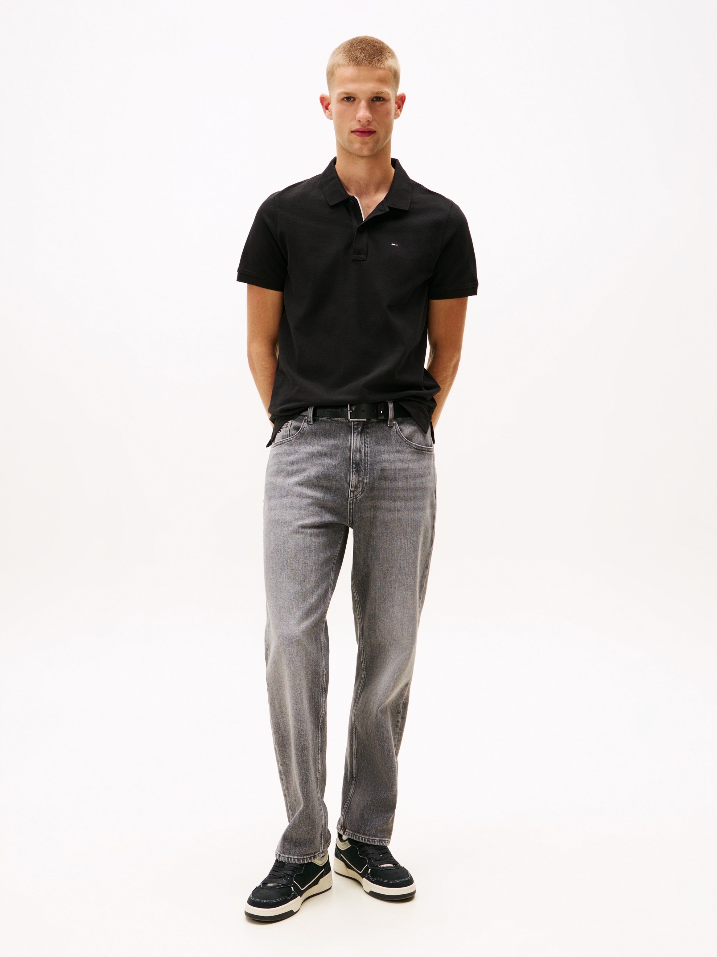 Tommy Jeans Poloshirt »TJM SLIM PLACKET POLO EXT«