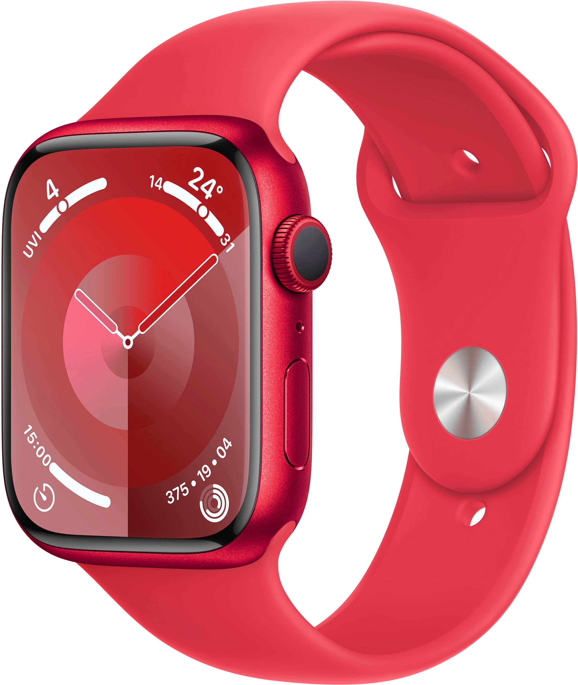 Smartwatch »Watch Series 9 GPS Aluminium 45mm M/L«, (Watch OS 10 Sport Band)