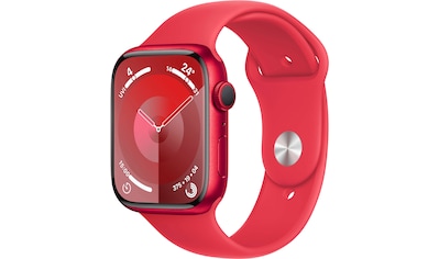 Smartwatch »Watch Series 9 GPS Aluminium 45mm M/L«, (Watch OS 10 Sport Band)