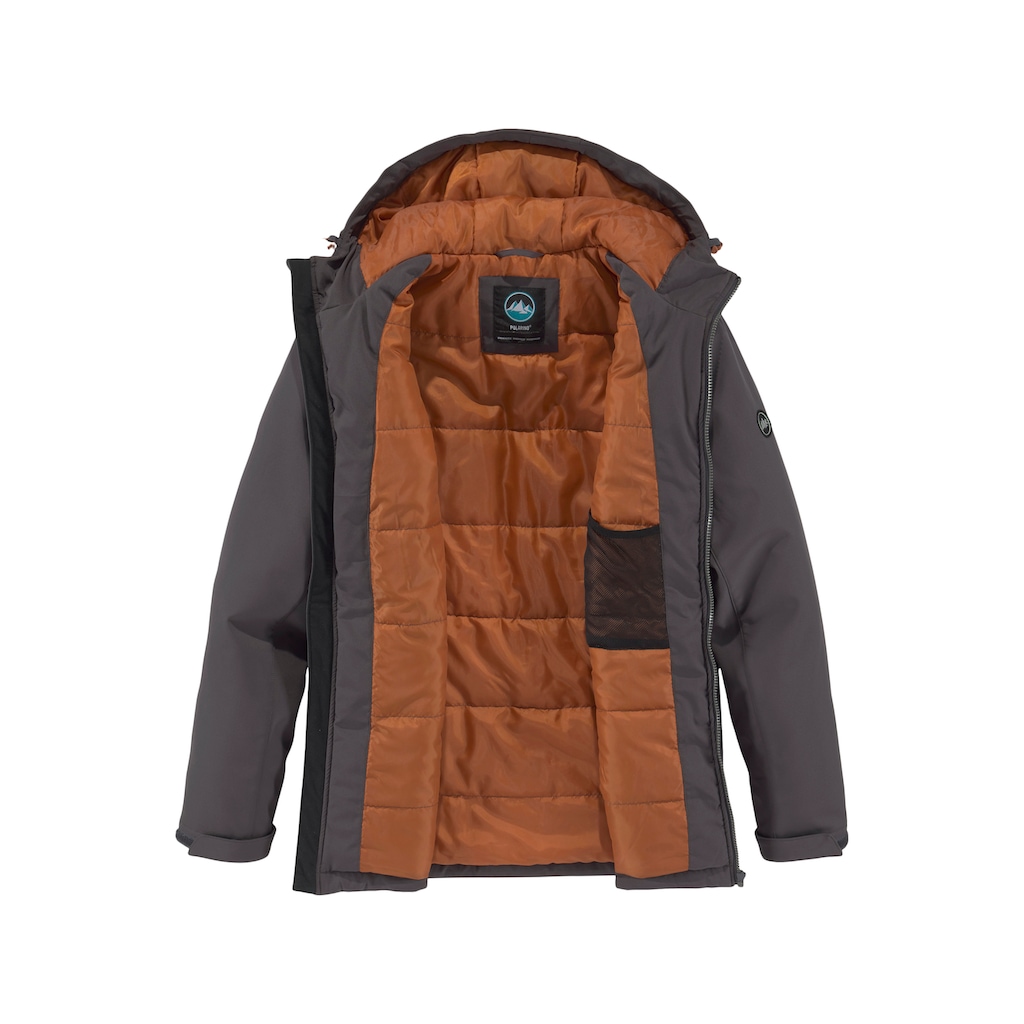 Polarino Winterjacke, mit Kapuze