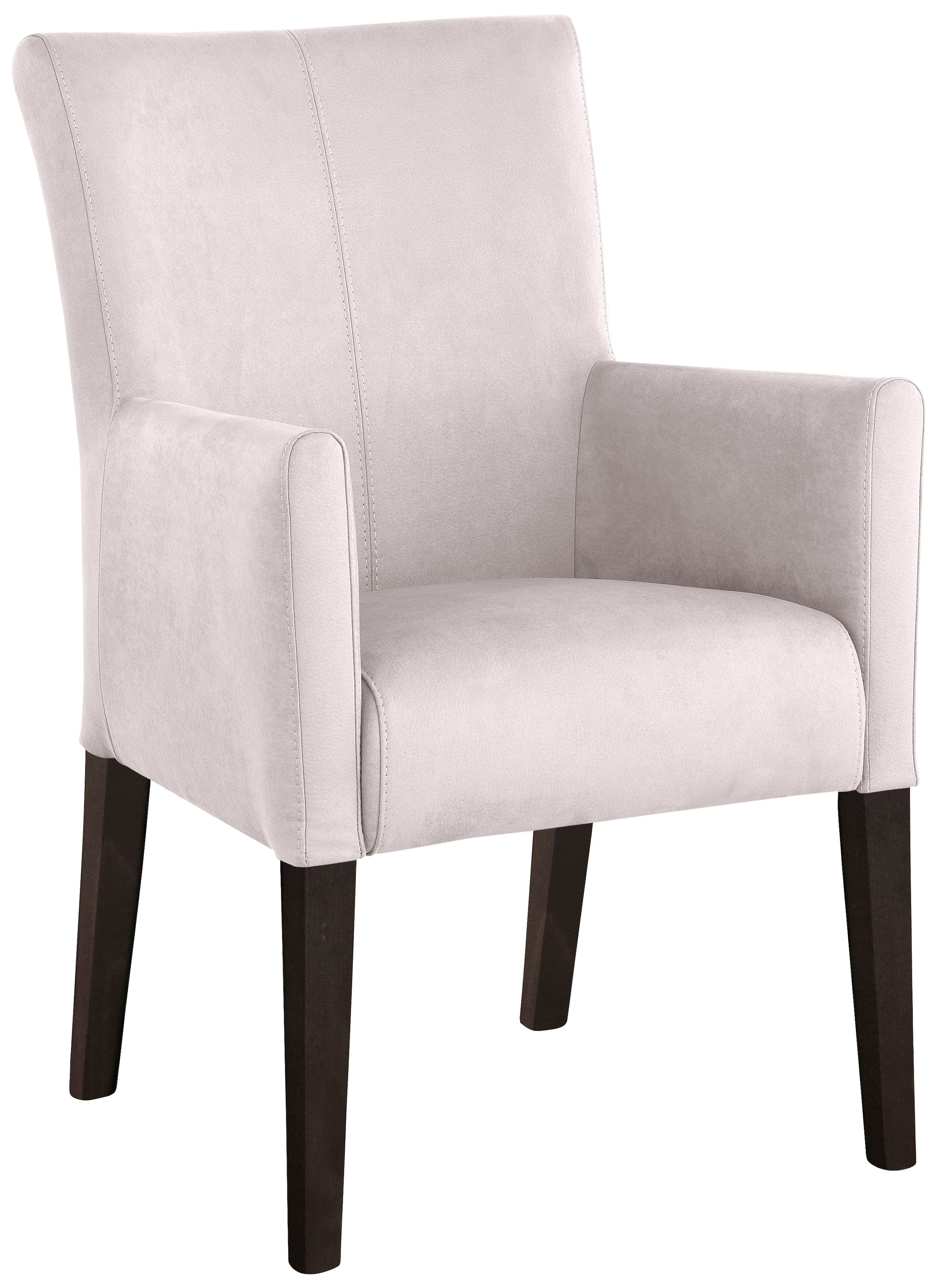 Home affaire "King" () Polsterstuhl, Armlehnstuhl, Gestell Massivholz günstig online kaufen