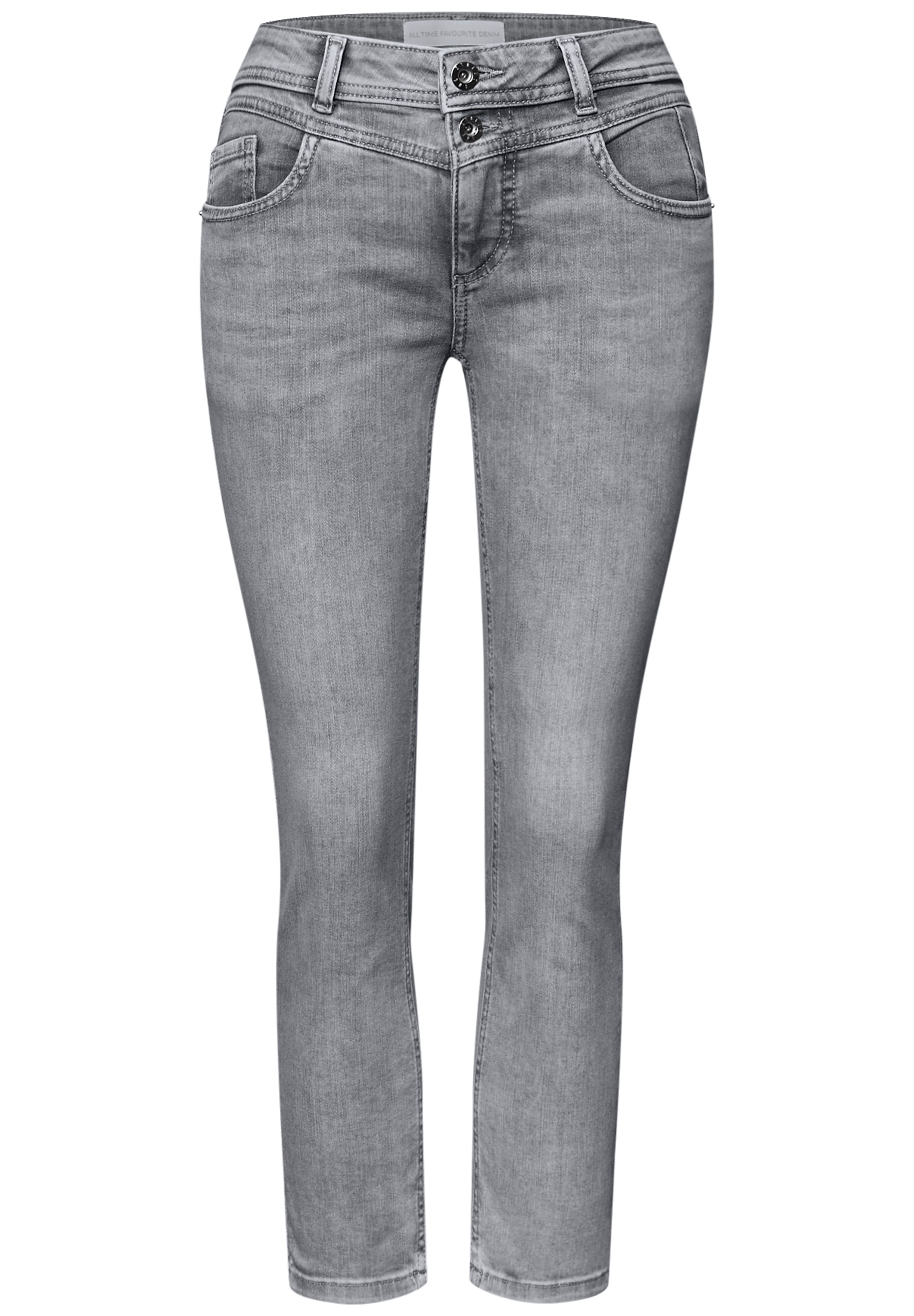 STREET ONE Slim-fit-Jeans Middle Waist