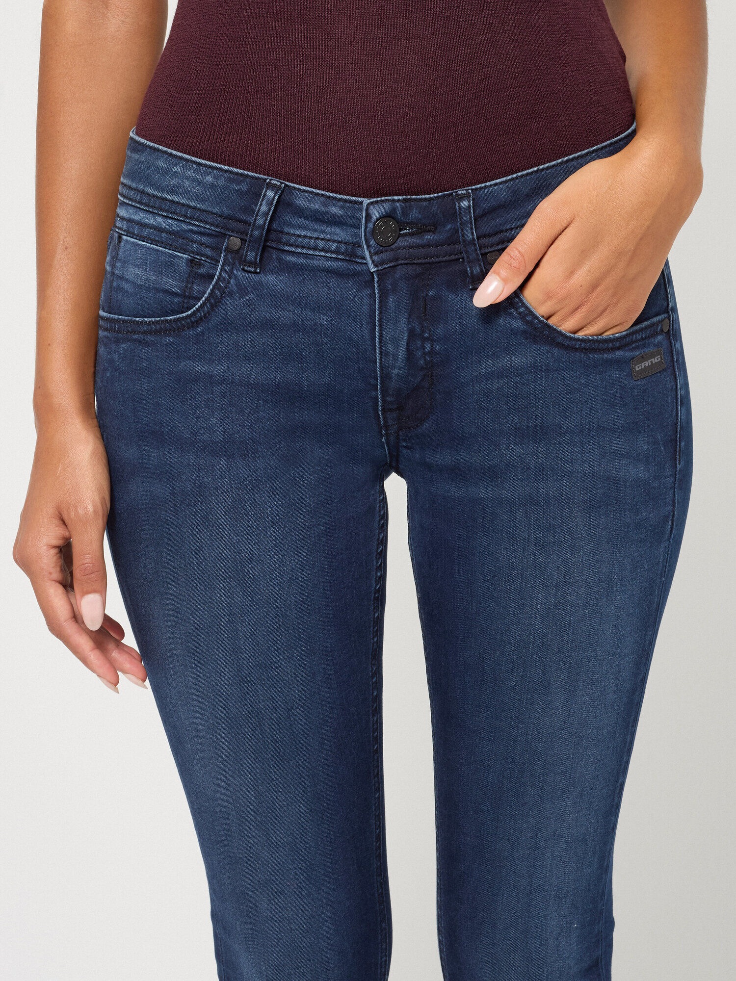 GANG 5-Pocket-Jeans »94FAITH CROPPED« im 5-Pocket-Style