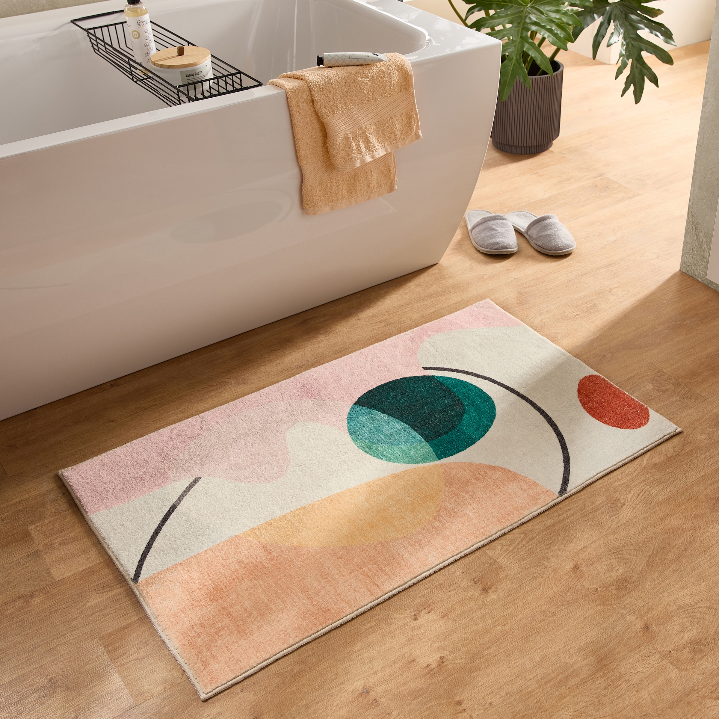 Gino Falcone Badematte "Ariella GF-149" Höhe 7 mm rutschhemmend beschichtet günstig online kaufen