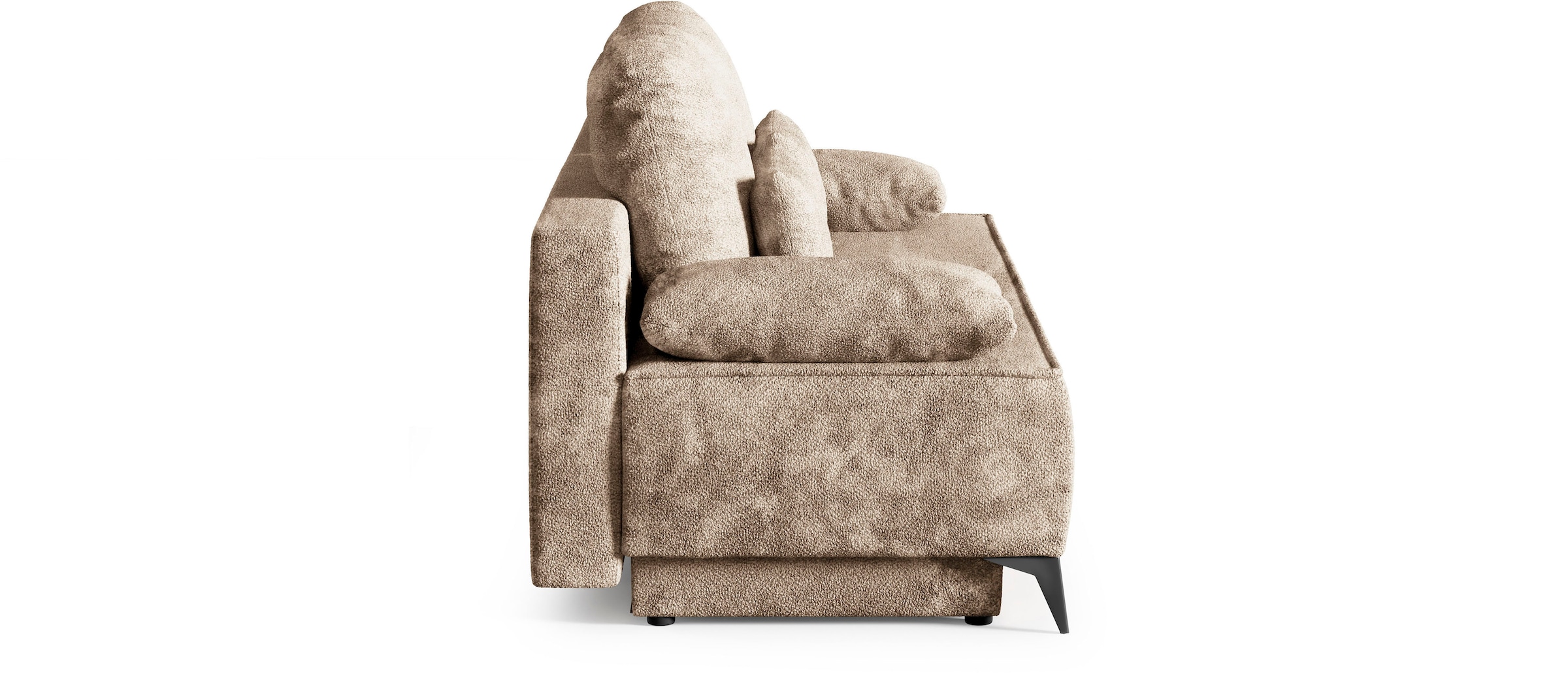 WERK2 Schlafsofa »Indira«, 2-Sitzer Sofa & Schlafcouch mit Bettkasten