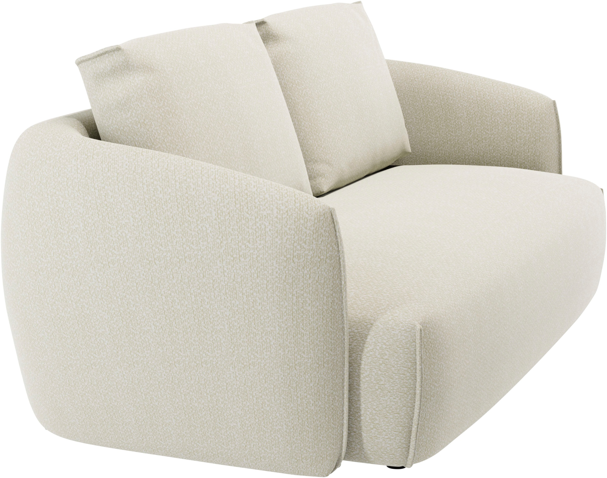 Guido Maria Kretschmer Home&Living 2-Sitzer »Shawn Designsofa, elegant geschwungen Armlehnen, bequem«, organischer Form, mit hochwertigem Bezug