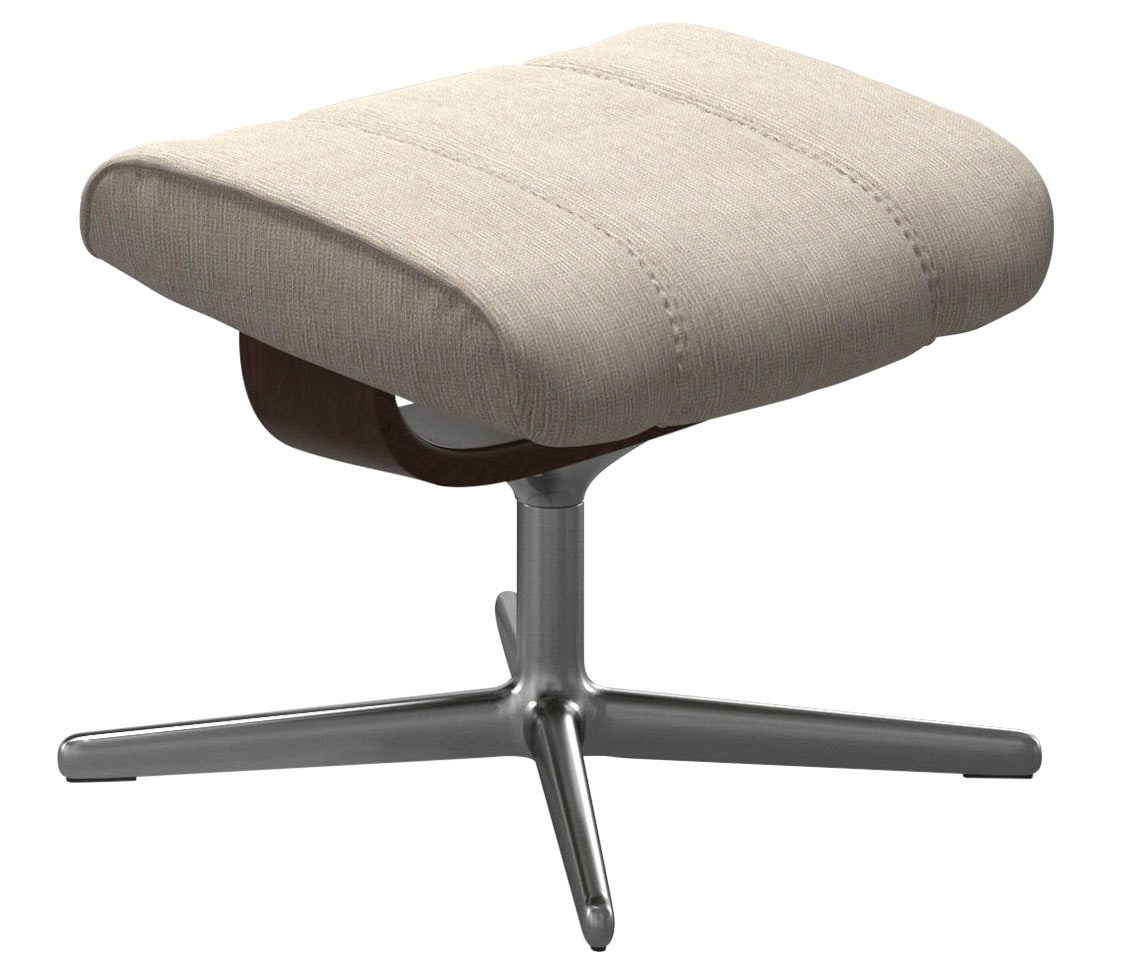 Stressless® Fußhocker »Consul«, mit Cross Base, Größe S, M & L, Holzakzent Braun