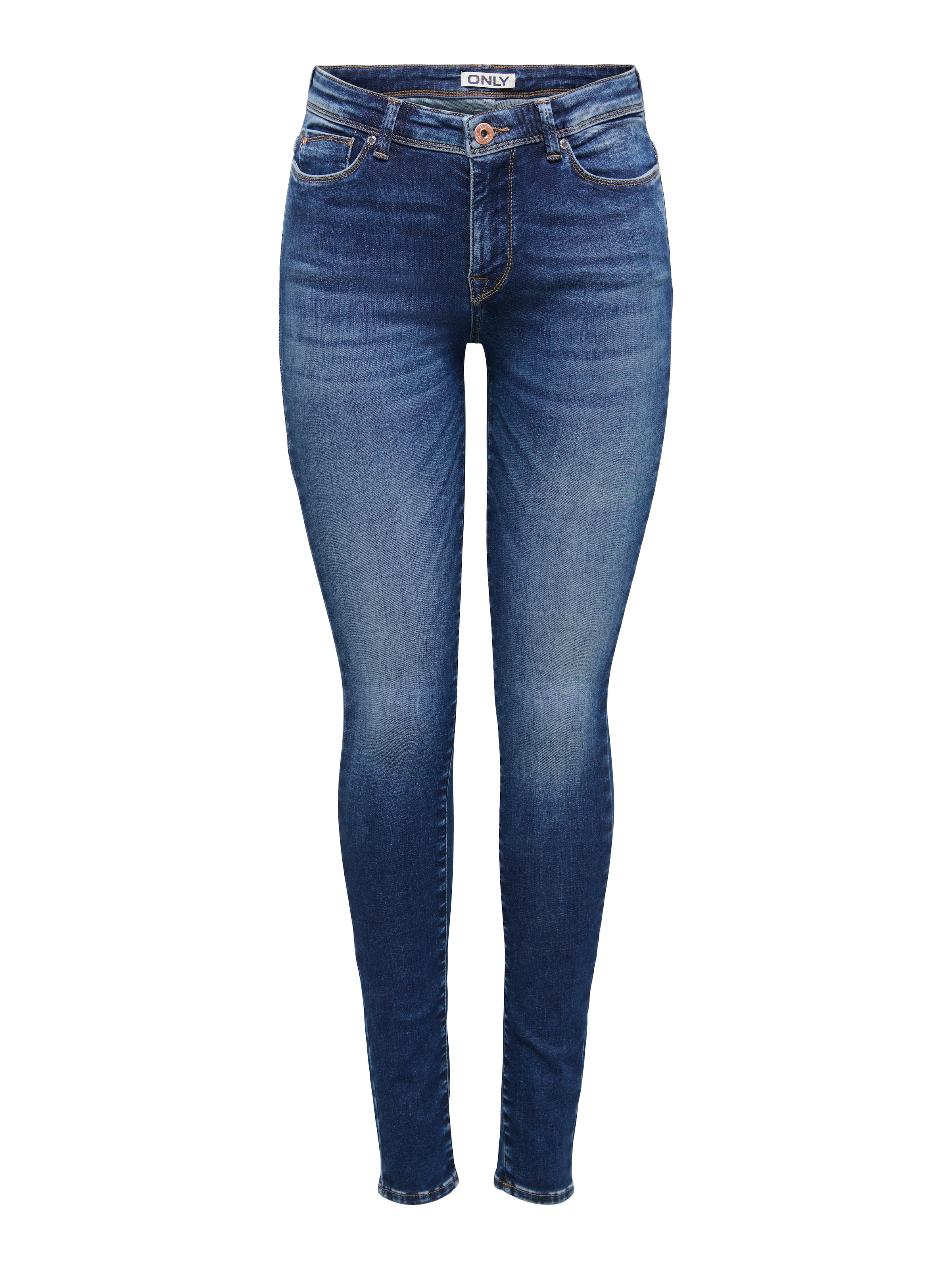 ONLY Skinny-fit-Jeans "ONLSHAPE REG WAIST SKINNY BOX DNM" günstig online kaufen