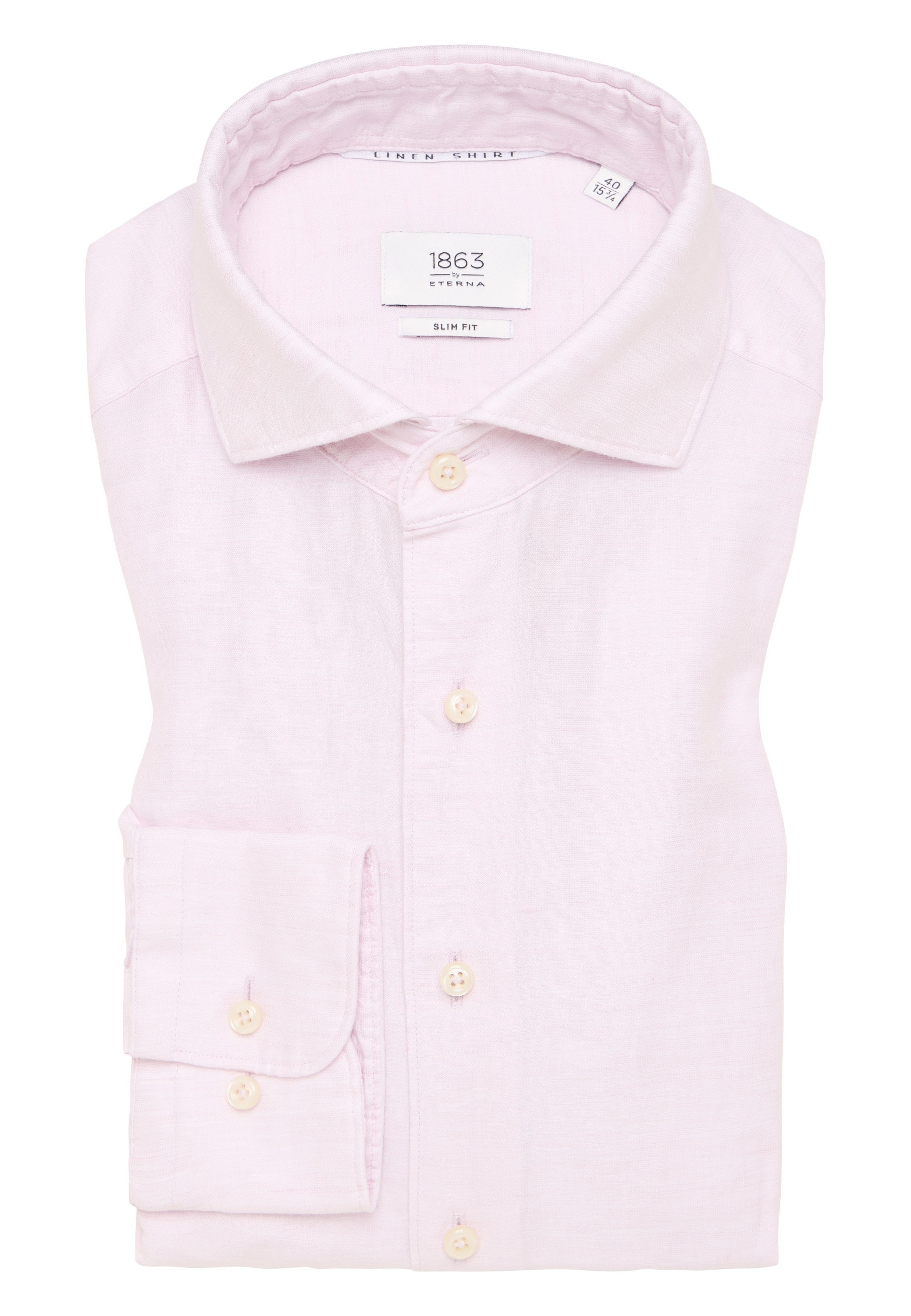 Eterna Langarmhemd »SLIM FIT«, EASY IRON (bügelleicht)