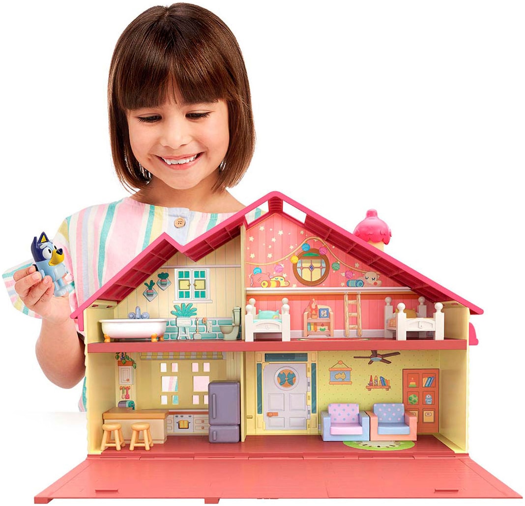 Moose Puppenhaus »Bluey- Spielhaus«, inklusive Bluey-Figur