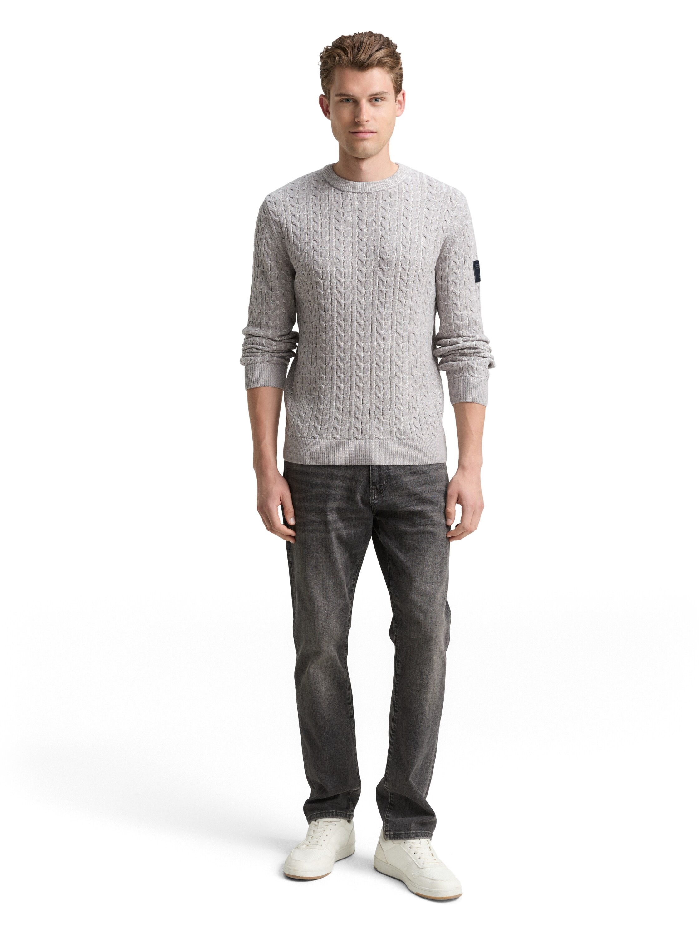 Tom Tailor 1049475 Men Sweater Grey M 3