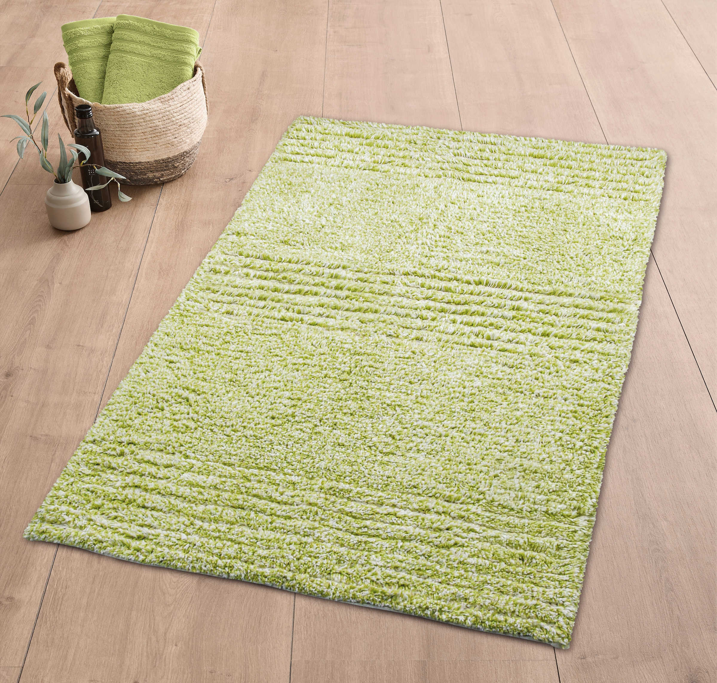 Kleine Wolke Badematte ""Planta"" Höhe 8 mm rutschhemmend beschichtet fußbo günstig online kaufen