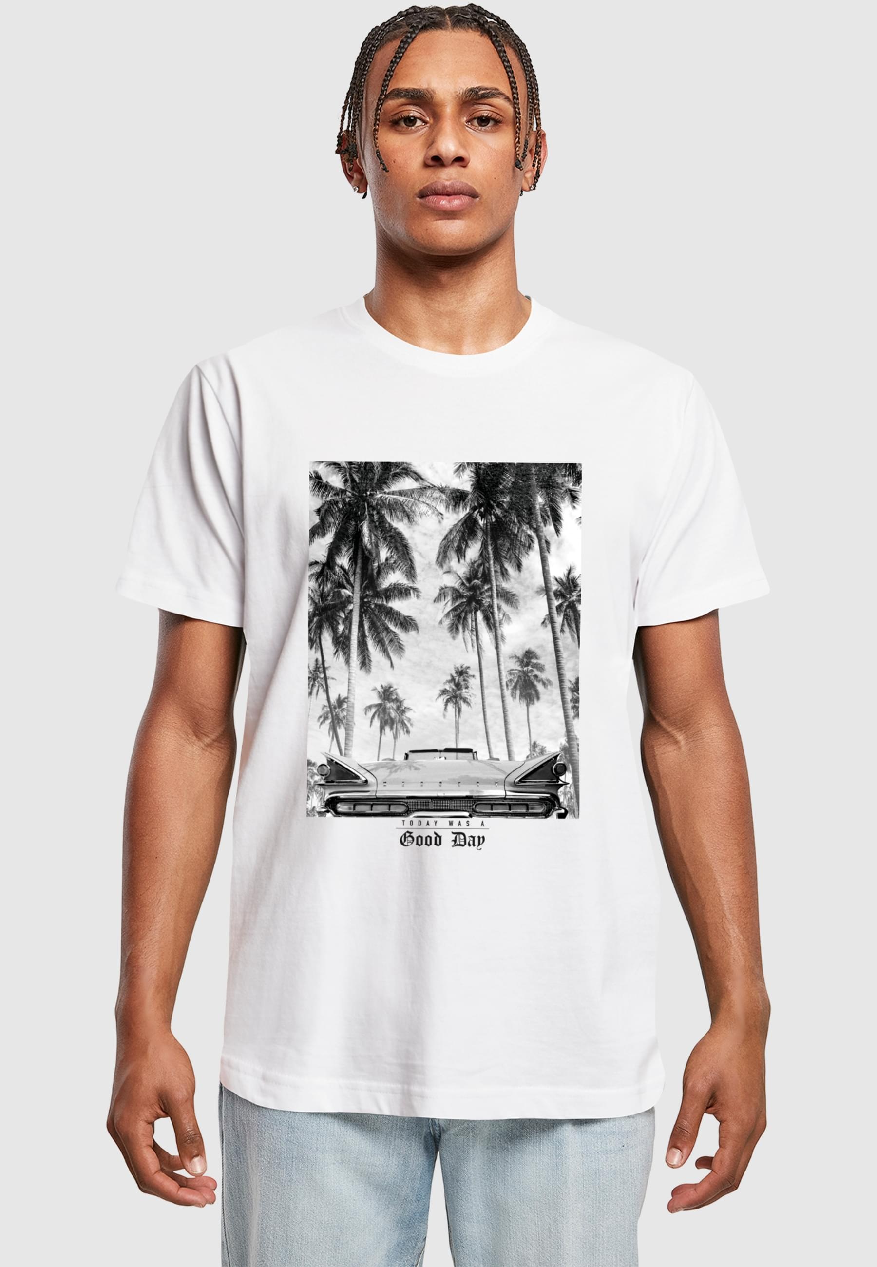 MisterTee T-Shirt »MisterTee Herren Today Was A Good Day Tee«, (1 tlg.)