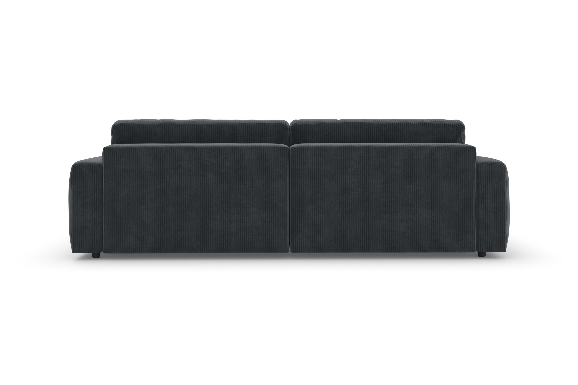 Big-Sofa TRENDMANUFAKTUR "Bourbon, Designsofa, Mega Sofa mit tollem Sitzkomfort, Breite 264cm", grau (anthrazit), B:264cm H:84cm T:111cm, 100% Polyester, Sofas, Big-Sofa, mit extra hohem Sitzkomfort, in trendigem Cord Bezug erhältlich 3