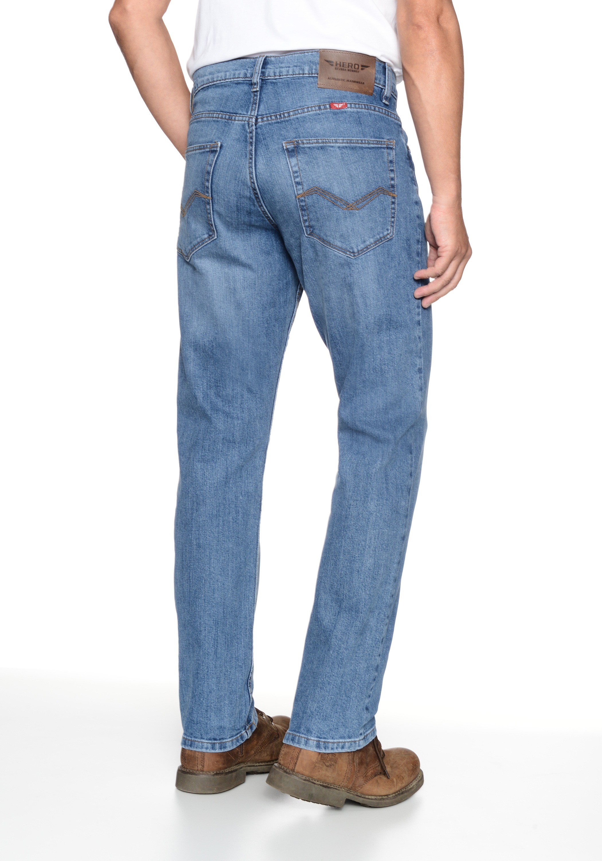 HERO by John Medoox 5-Pocket-Jeans "Denver Regular Straight Stretch", Strai günstig online kaufen