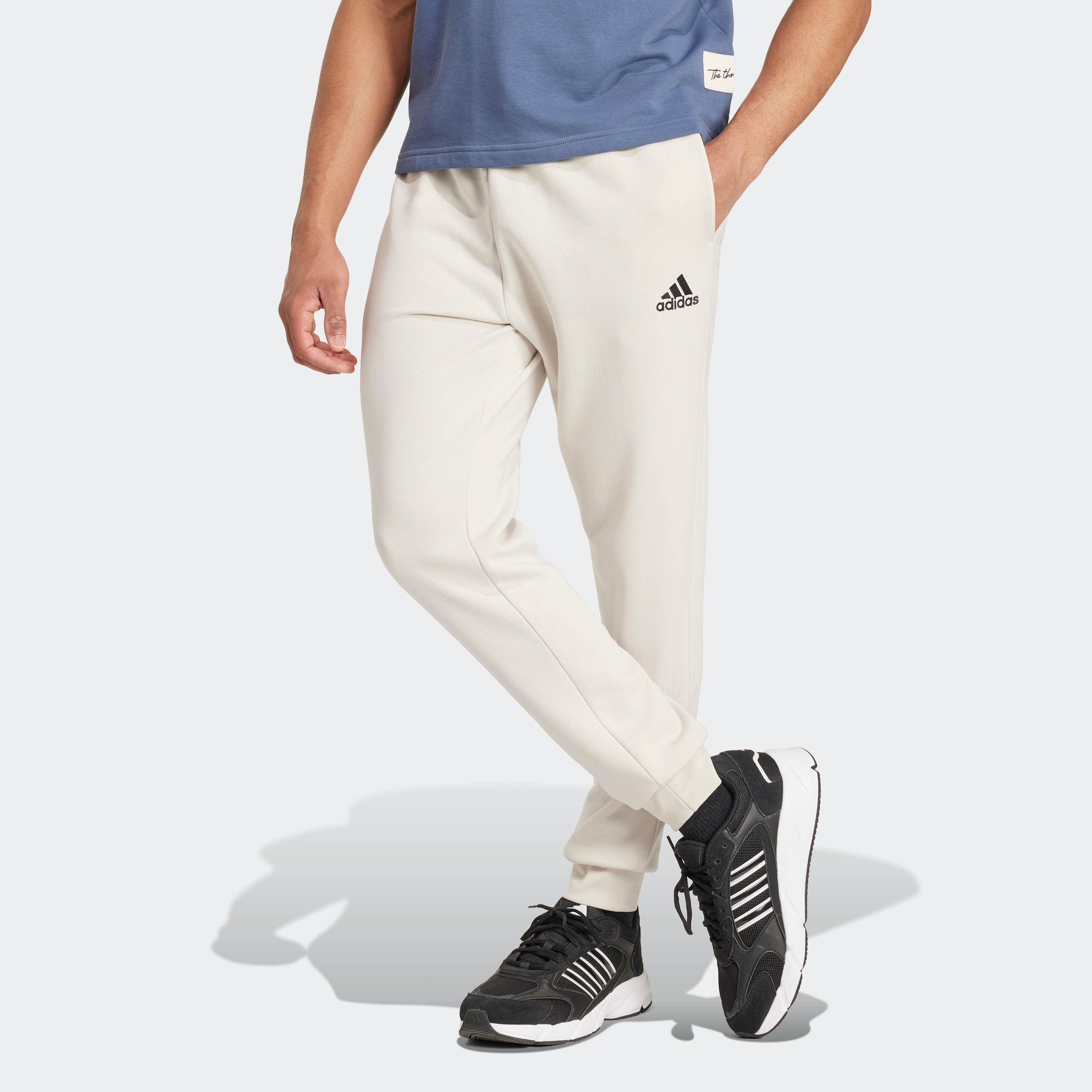 adidas Sportswear Sporthose »ESSENTIALS FLEECE REGULAR TAPERED HOSE«, (1 tlg.)