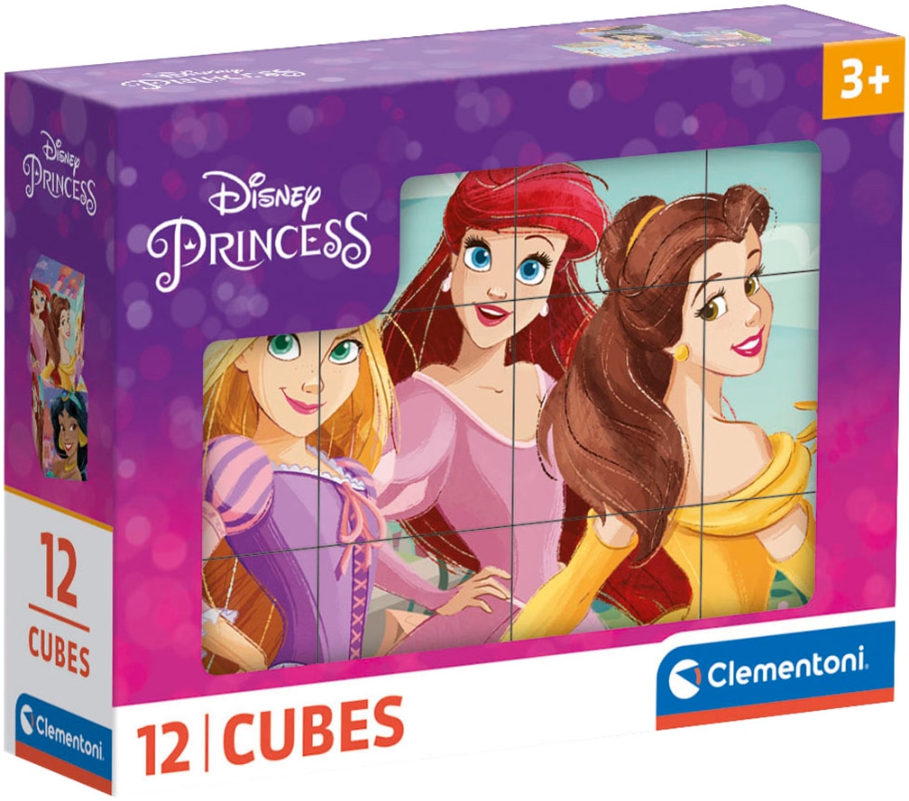 Clementoni® Würfelpuzzle »Disney Princess«, Made in Europe; FSC® - schützt Wald - weltweit