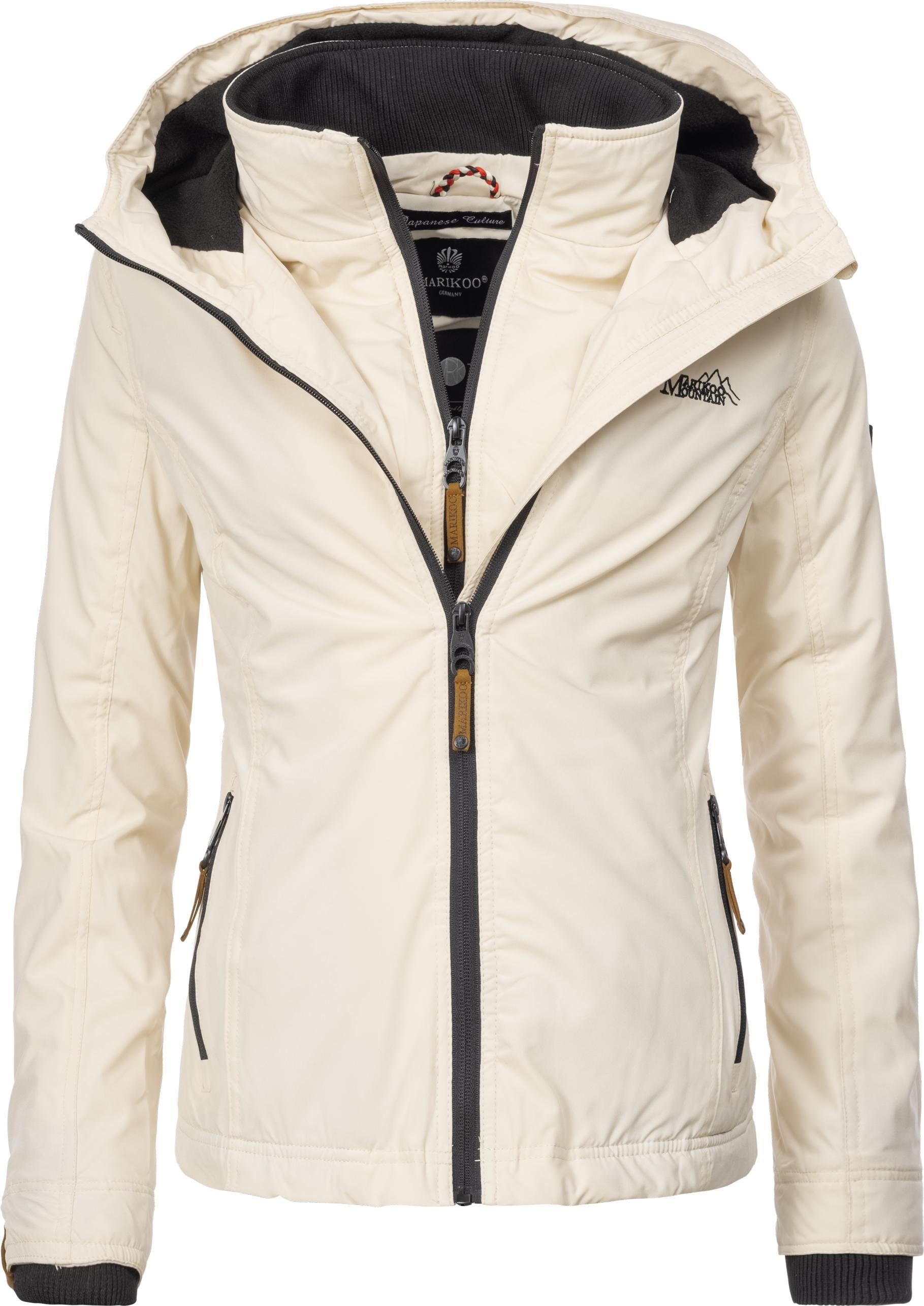 Marikoo Outdoorjacke "Erdbeere" mit Kapuze sportliche Funktionsjacke mit Kapuze