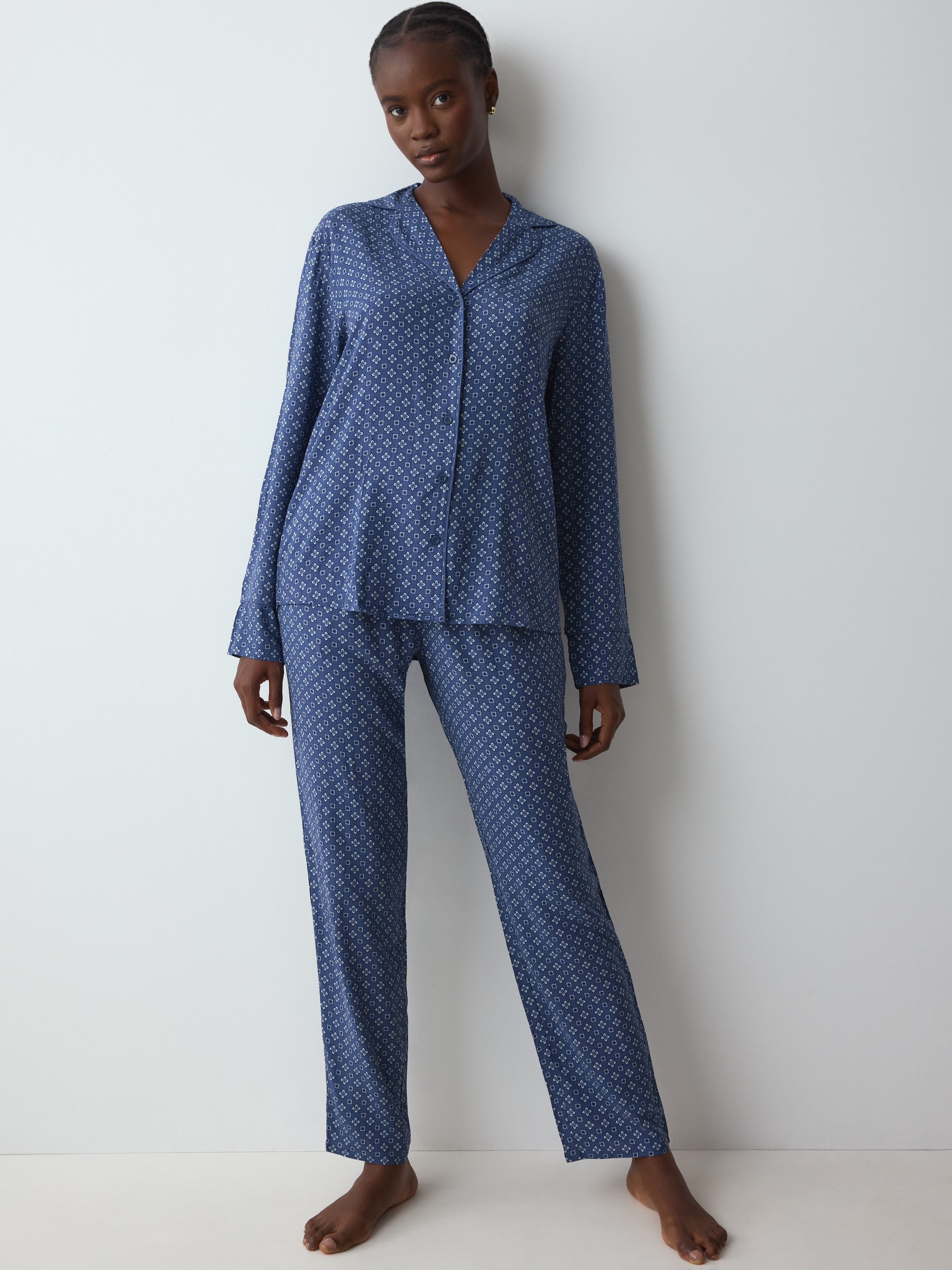 Triumph Pyjama "Boyfriend Fit PW 03" 2 bequem und stilvoll