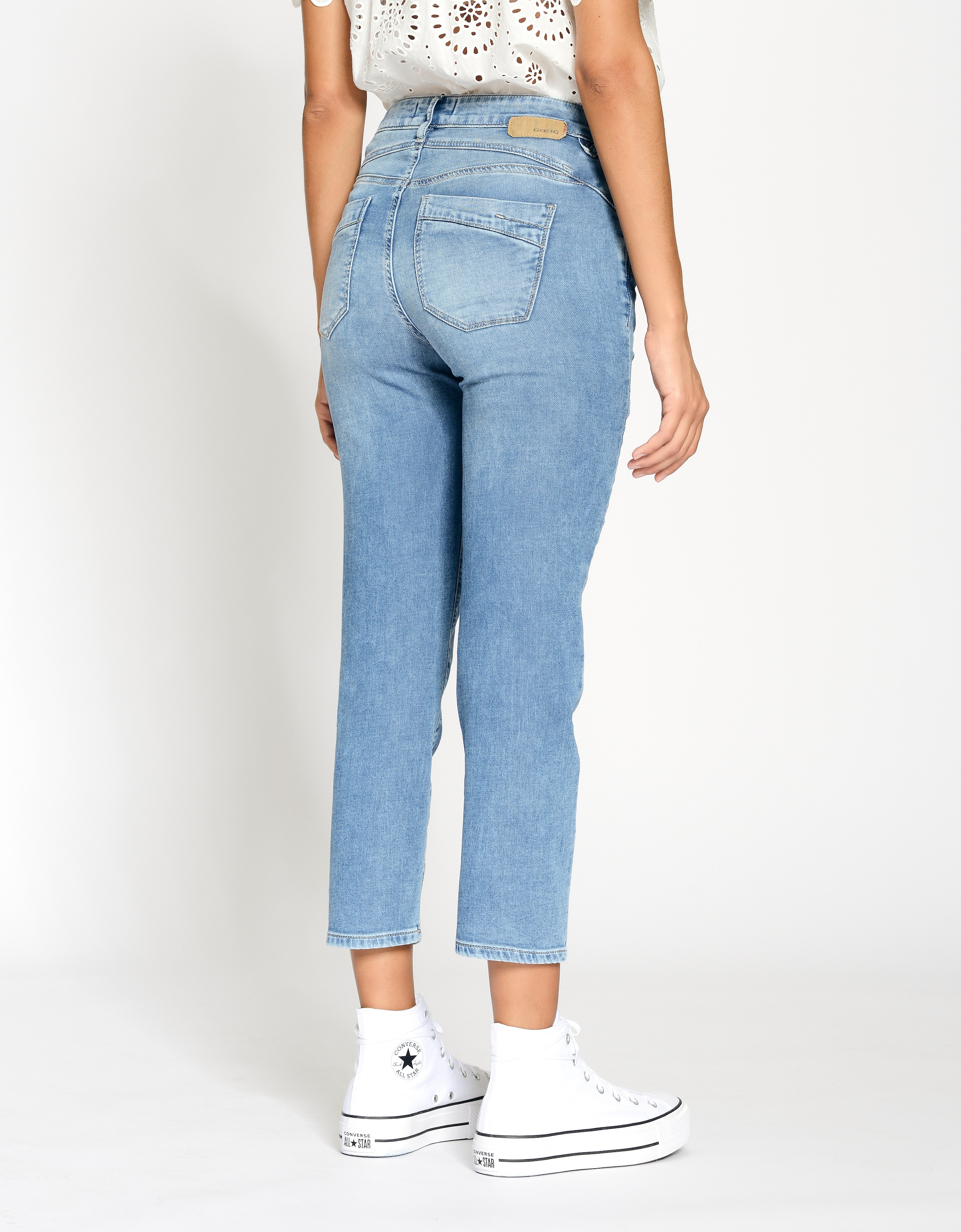 GANG Straight-Jeans »94RUBINA«, aus besonders weicher Denim Qualität