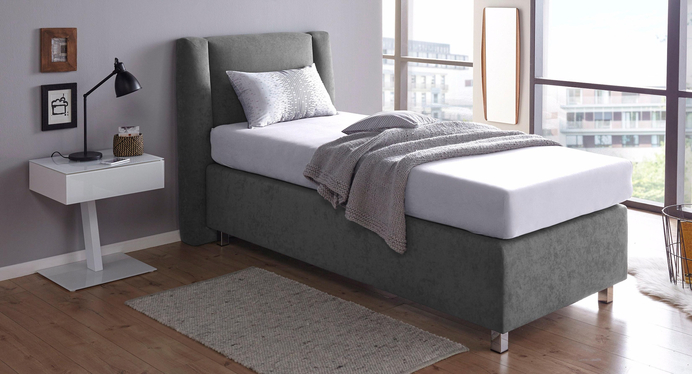 Westfalia Schlafkomfort Boxspringbett, inkl. Zierkissen