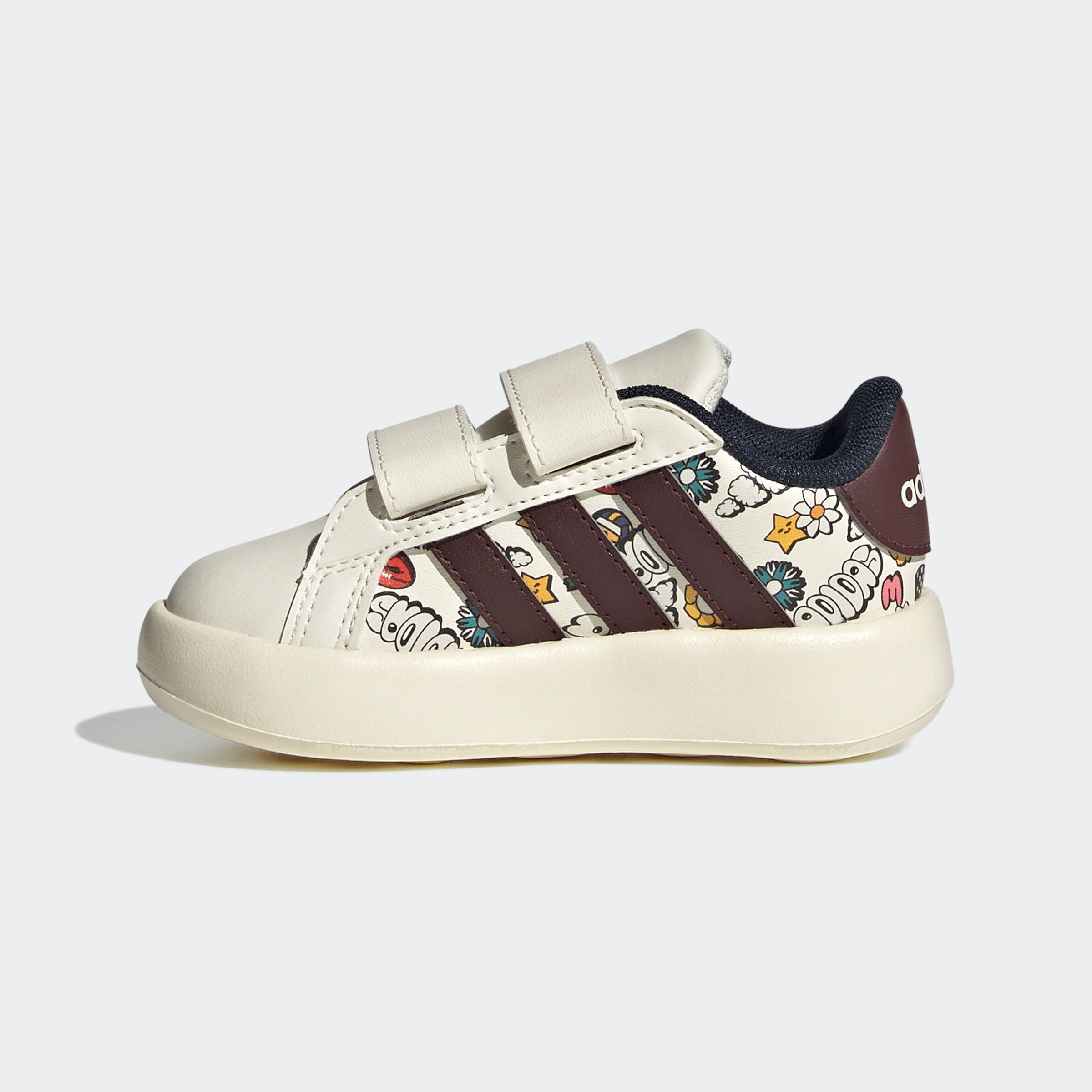 adidas Sportswear Klettschuh, Design auf den Spuren des adidas Superstar, für Kinder
