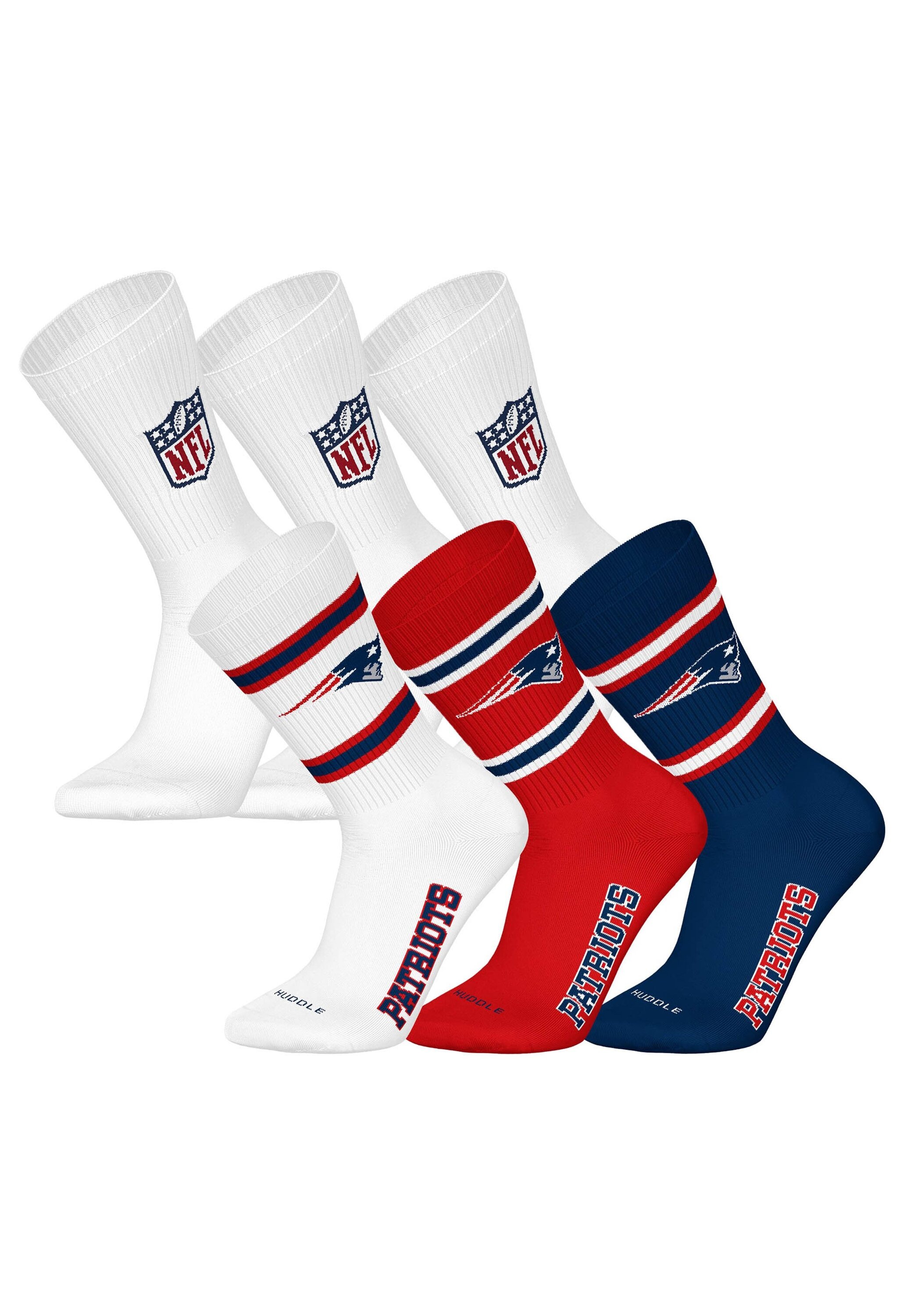 NFL Kurzsocken "Socken NFL 6Pack Crew Socks 6er Pack" günstig online kaufen