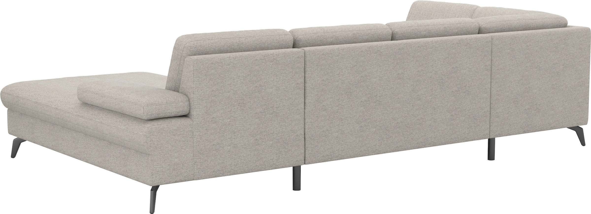 sit&more Wohnlandschaft »Morris Jubi U-Form«, inkl. Armteilfunktion und 1 Zierkissen, wahlweise mit Bettfunktion