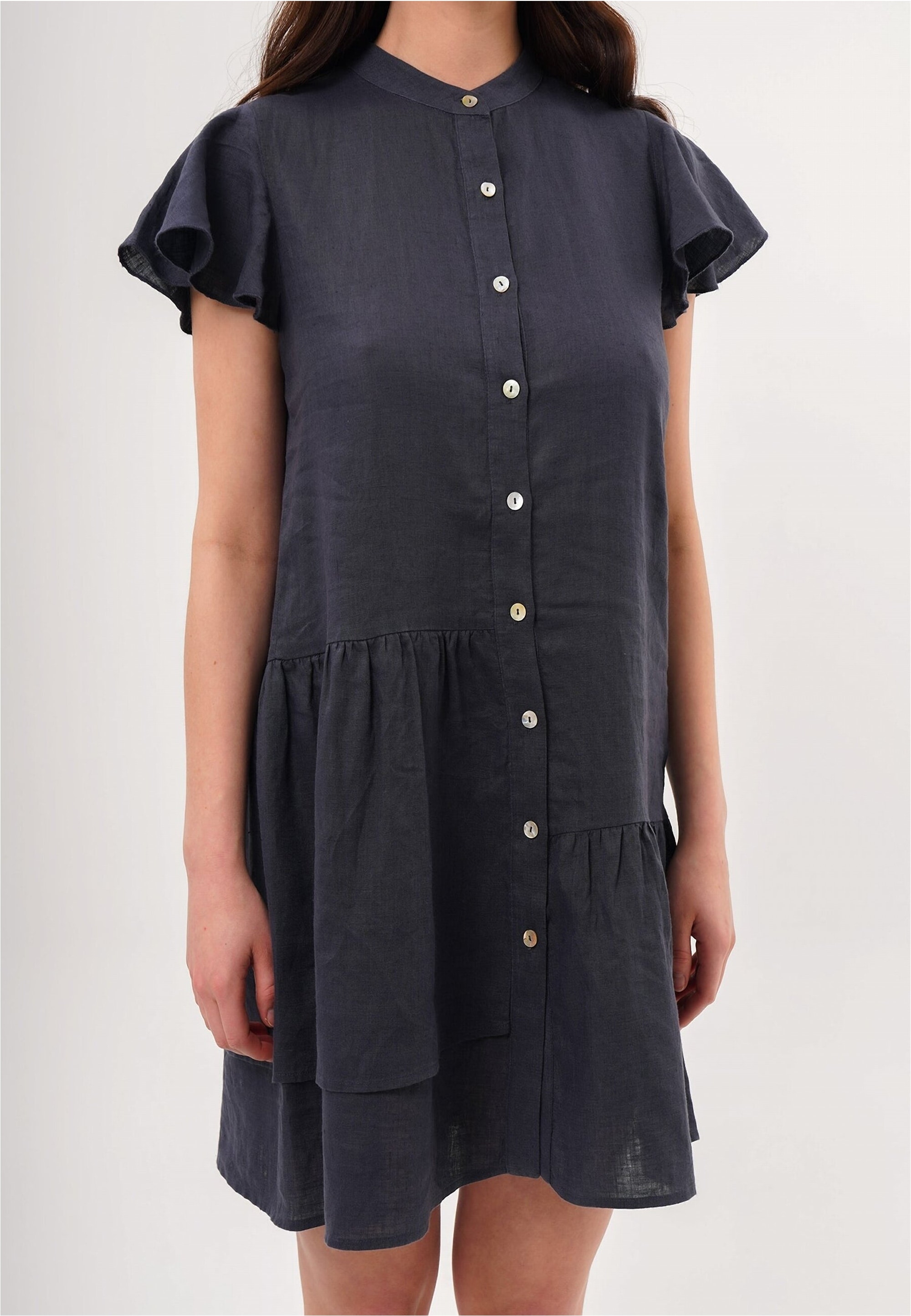 freshlions Jerseykleid »Jolin«, mit zarten Volantärmeln