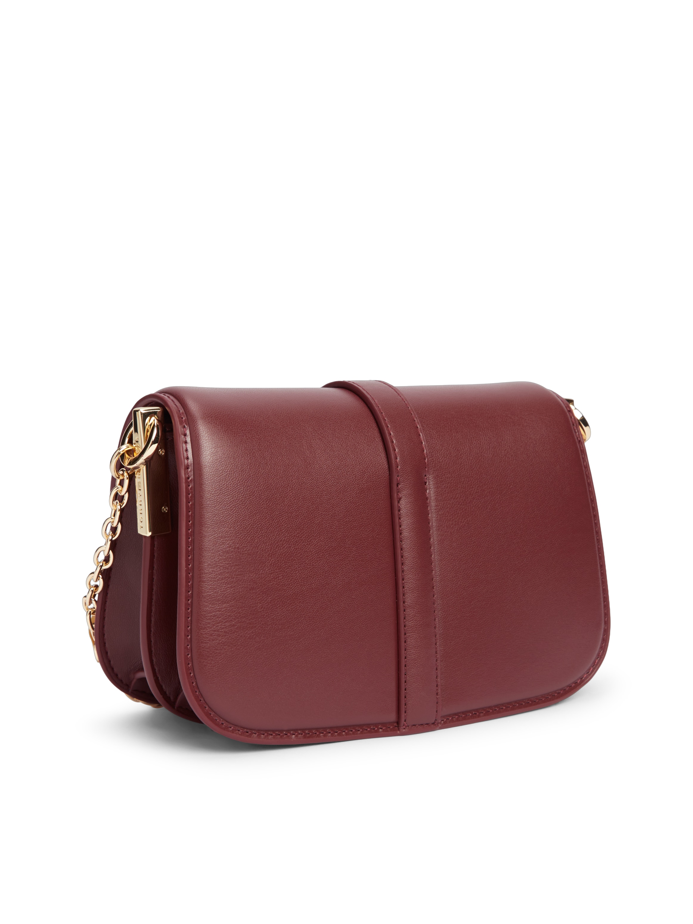 Tommy Hilfiger Umhängetasche »TH HERITAGE CHAIN CROSSOVER« Damen Abendtasche, Schultertasche Handtasche mit Steckverschluss