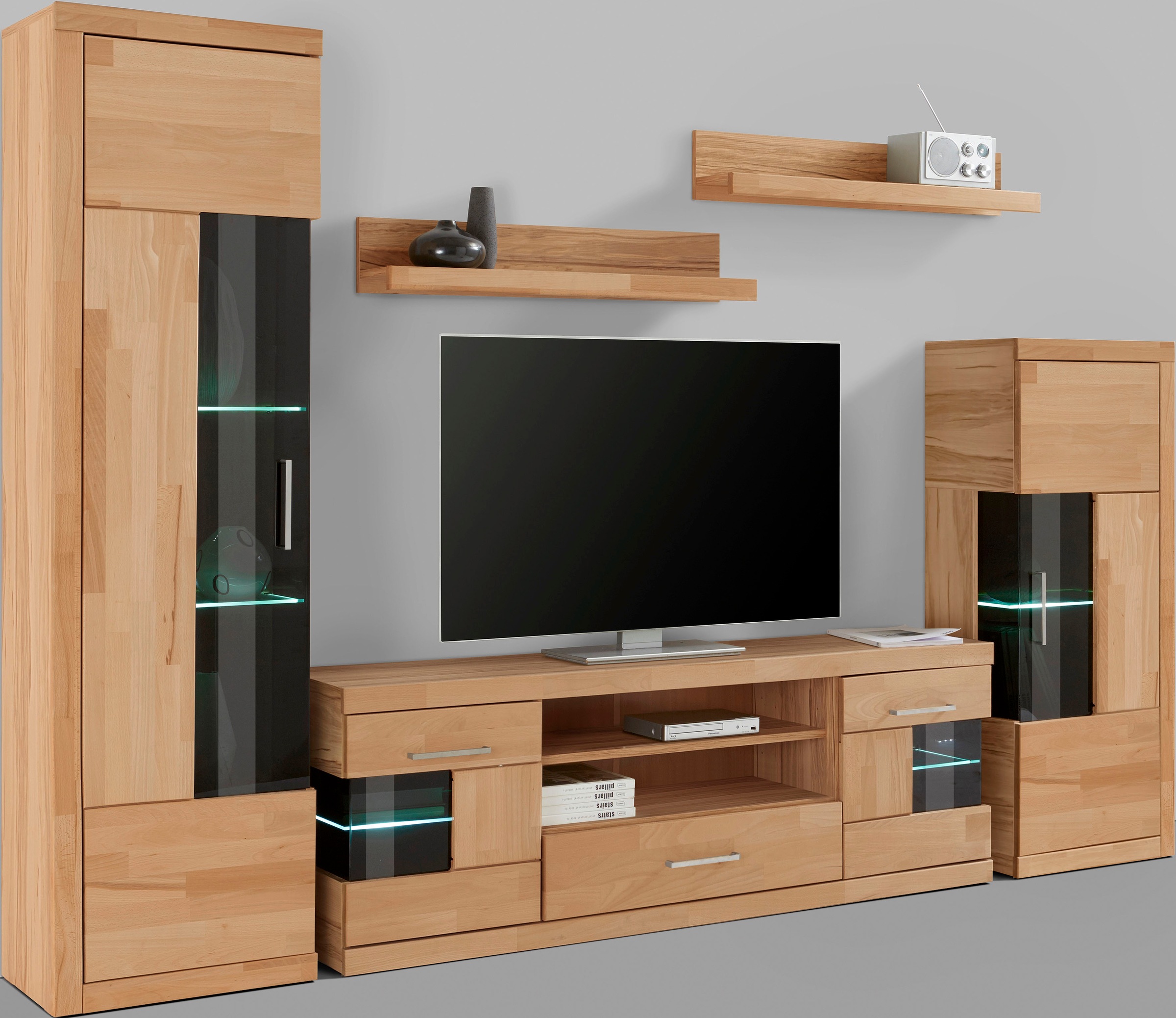 OTTO home Wohnwand "Ribe Wohnwand Set-5 St." Set, 5 Stk. tlg. günstig online kaufen