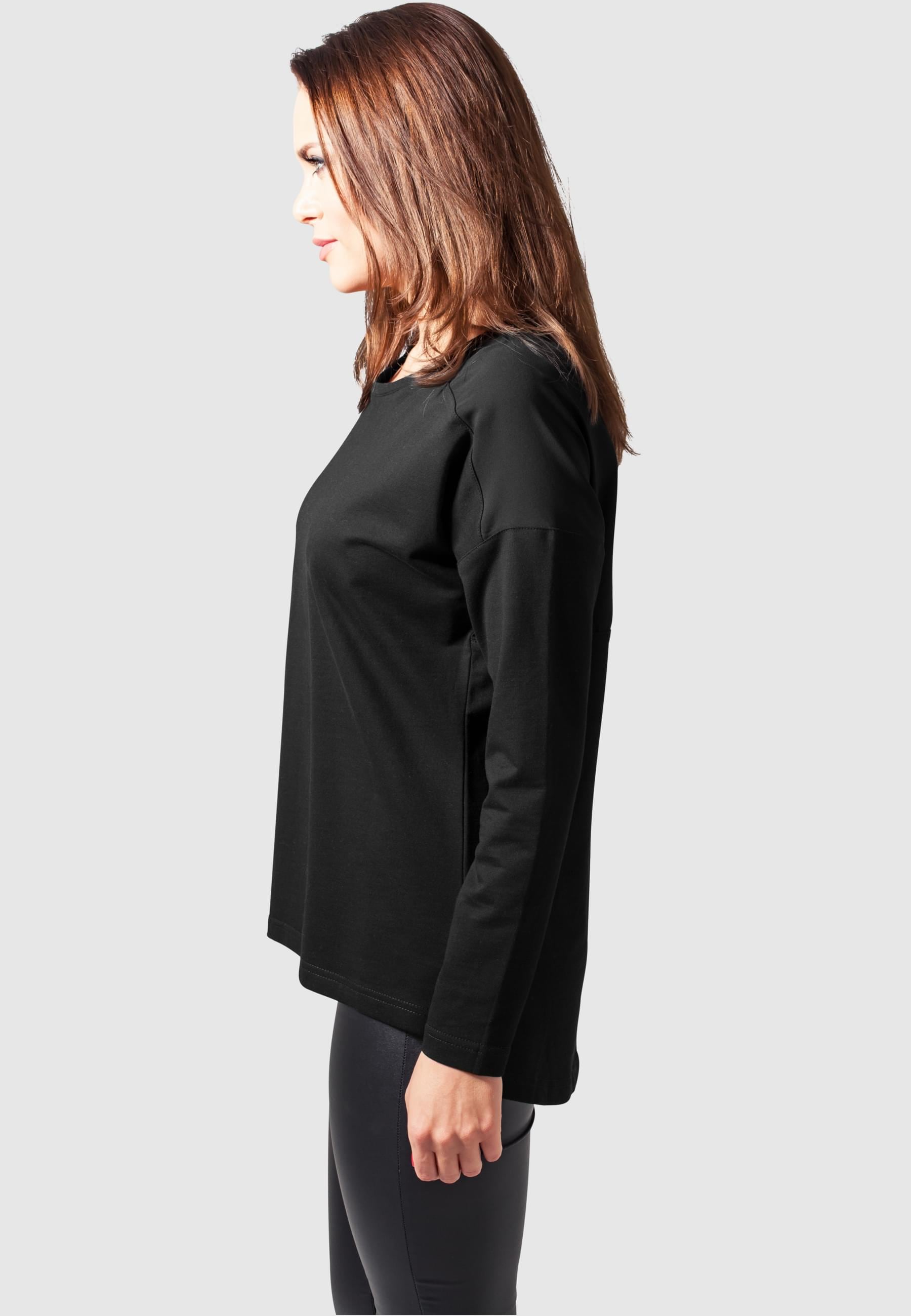URBAN CLASSICS Sweatshirt »Urban Classics Damen Ladies Oversize Chiffon Crew«, (1 tlg.)