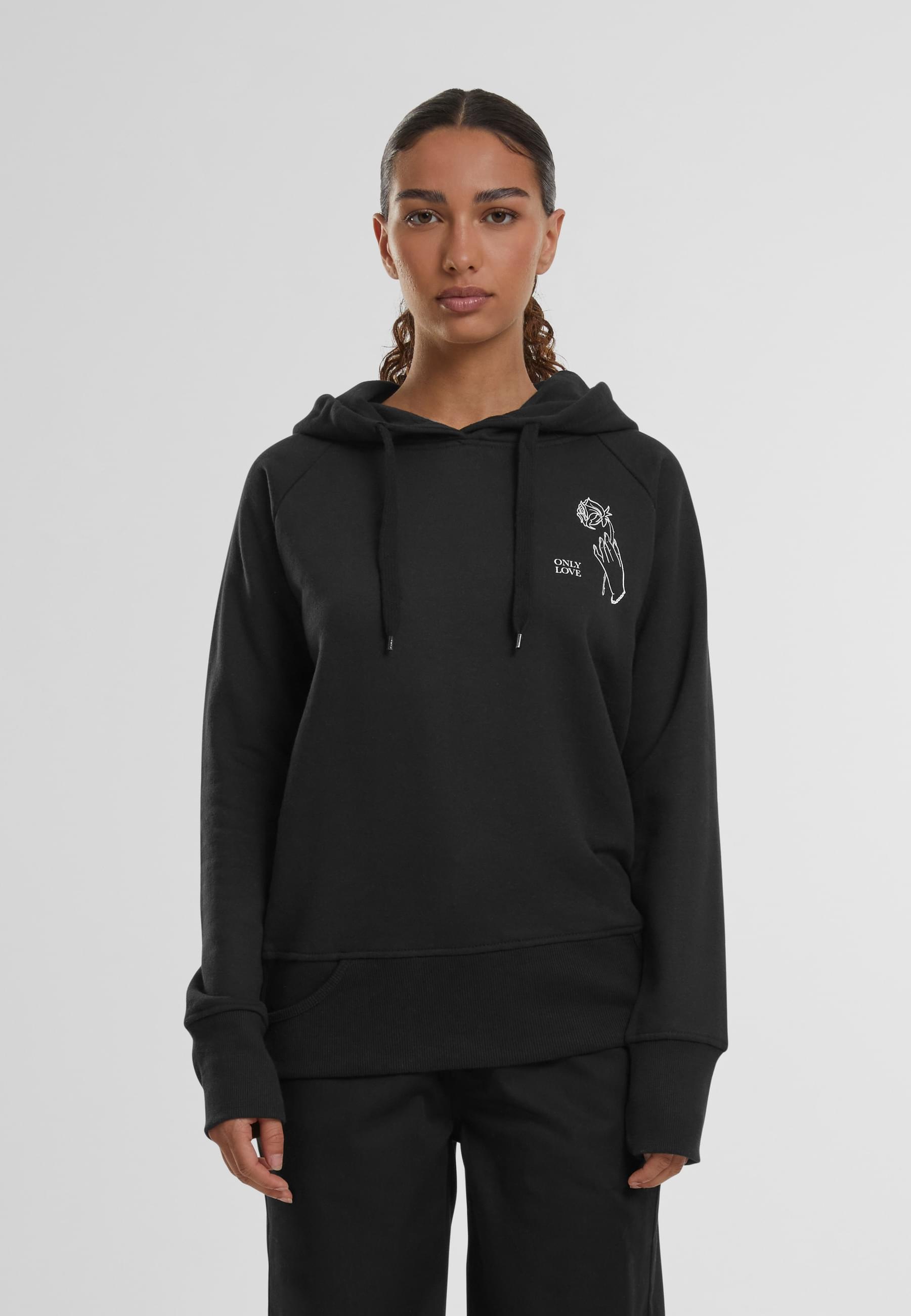 MisterTee Kapuzenpullover »MisterTee Herren Ladies Only Love Hoody«, (1 tlg.)