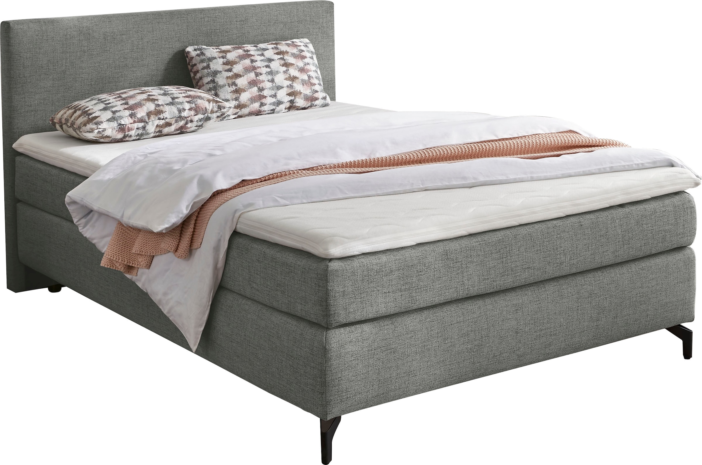 INOSIGN Boxspringbett Alinas, mit Topper und Zierkissen, in unterschiedlich günstig online kaufen