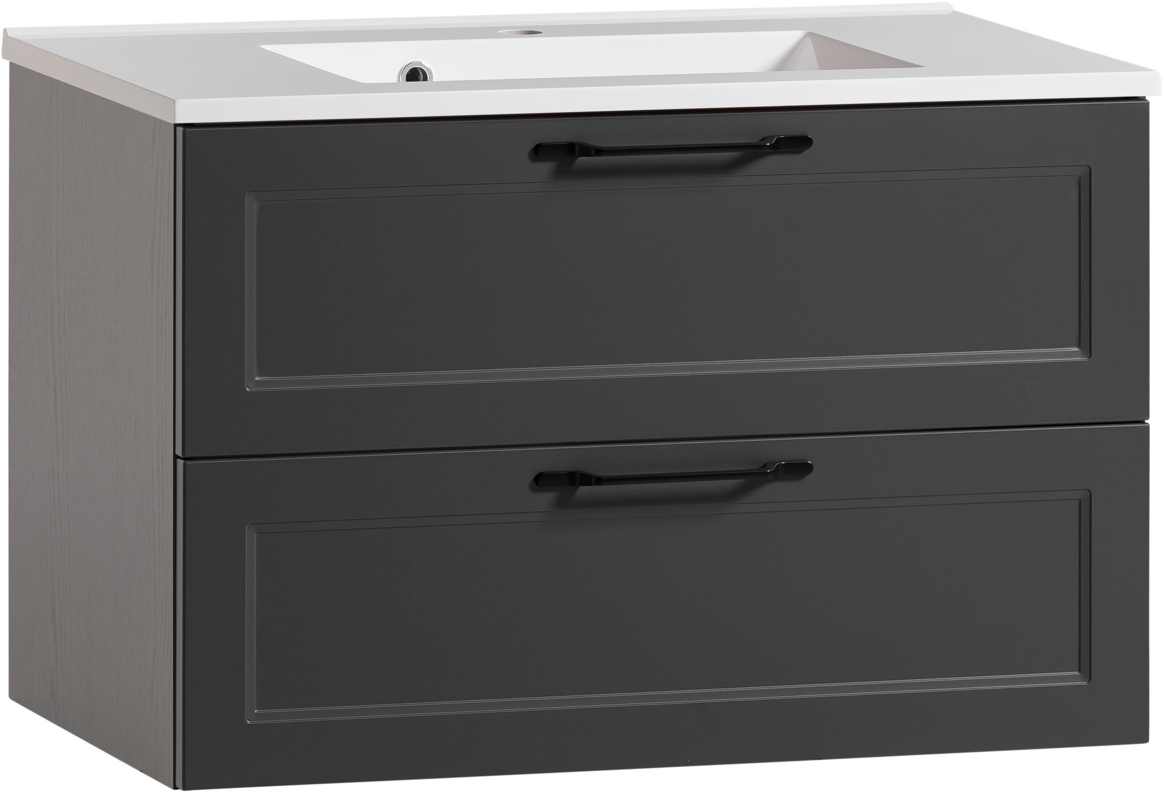 welltime Waschtisch »Lana«, Badmöbel inkl. Waschbecken, 80 cm breit