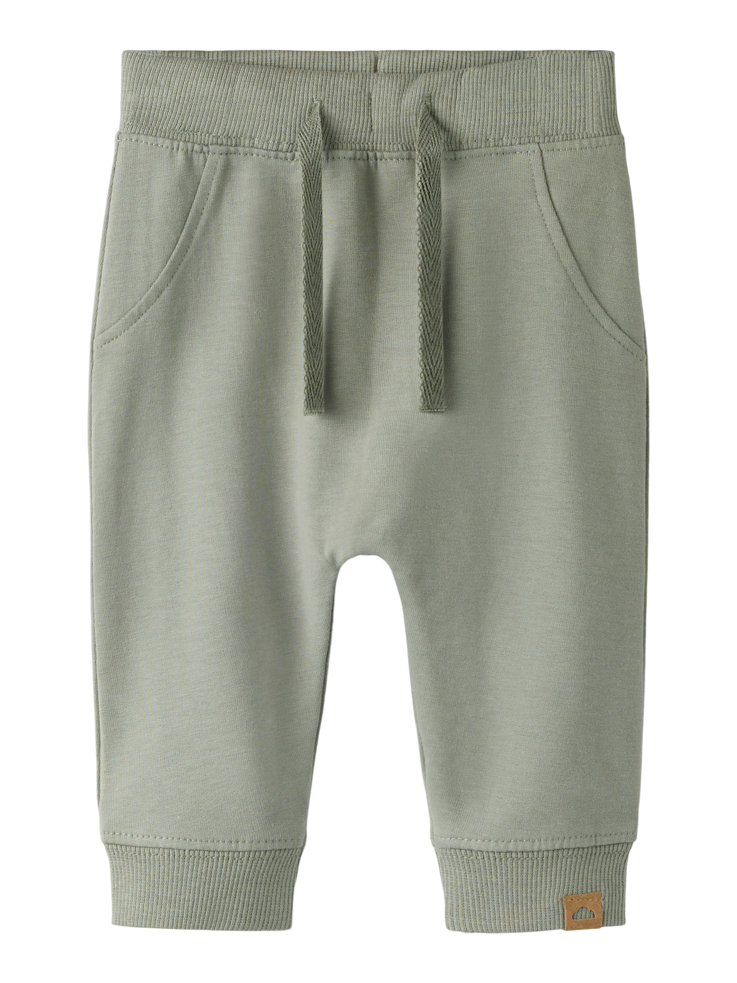 NAME IT Mädchen Sweathose "NBNTAKKI für Mädchen und Jungen mit Kordelzug", Gr. 92shadow, Sweatware, Obermaterial: 95% Baumwolle, 5% Elasthan,