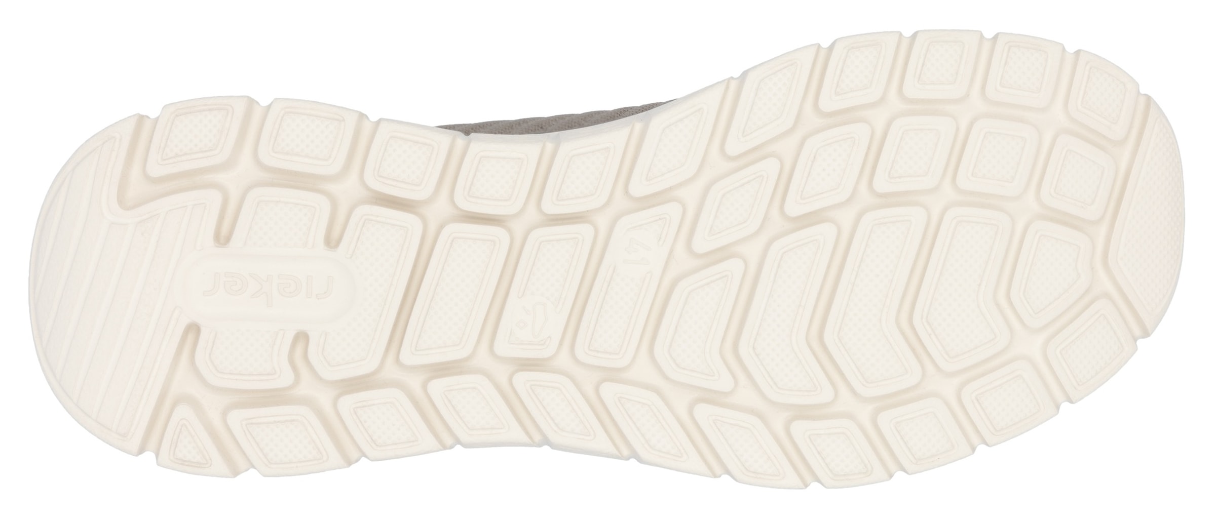 Rieker Slip-On Sneaker, Schlupfschuh, Freizeitslipper, Halbschuh mit gepolsterter Ferse